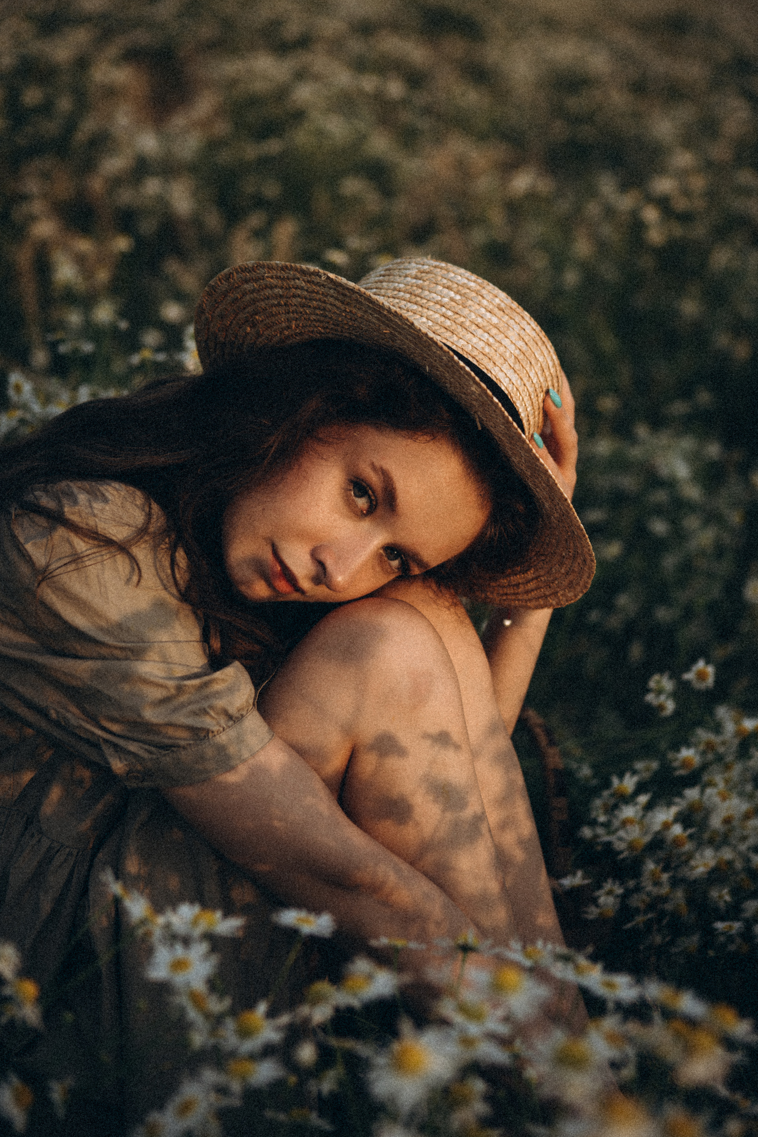 В ромашковом поле. Даша Яковенко Фотограф Спб