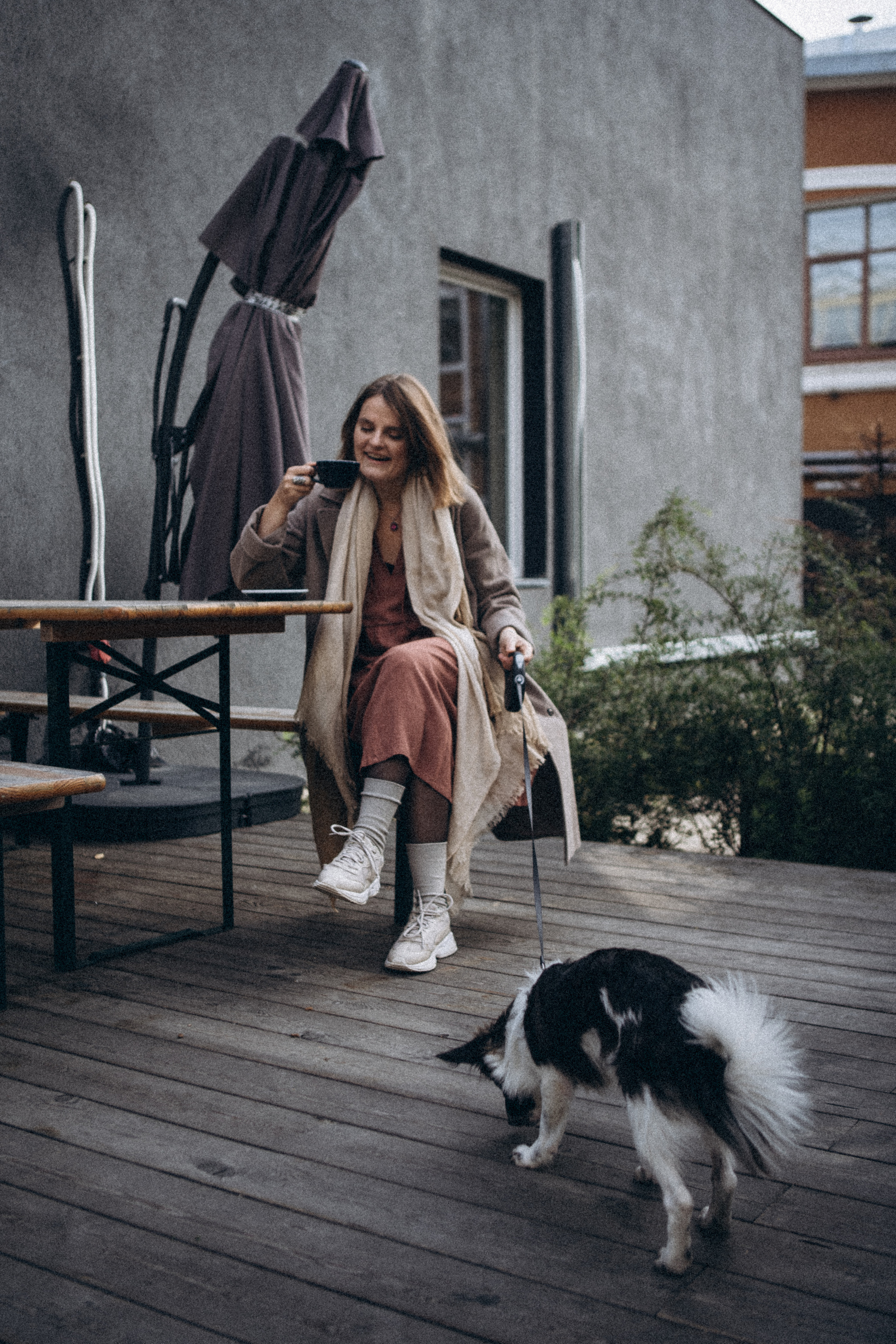 Гулять с собакой. Даша Яковенко Фотограф Спб