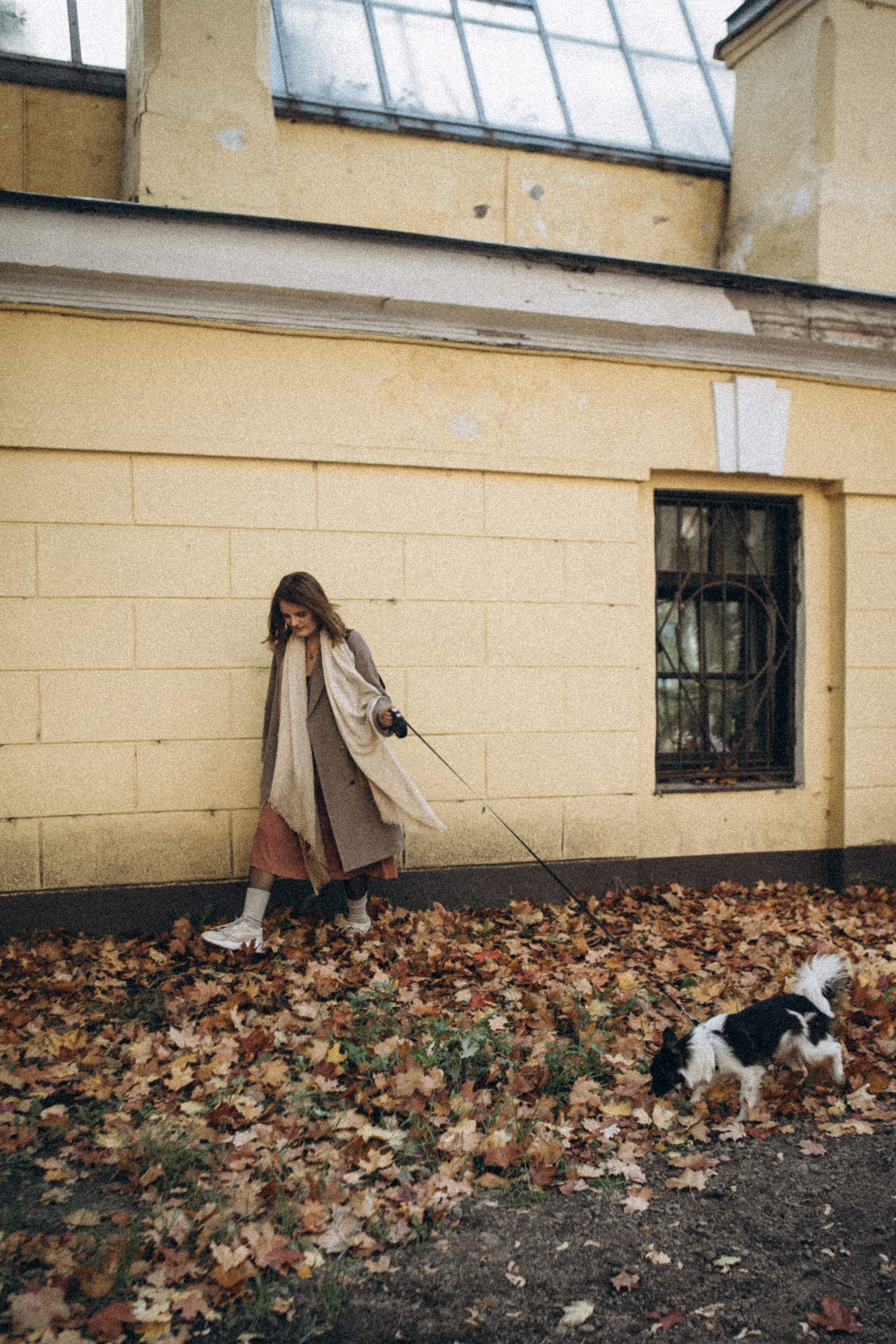 Гулять с собакой. Даша Яковенко Фотограф Спб