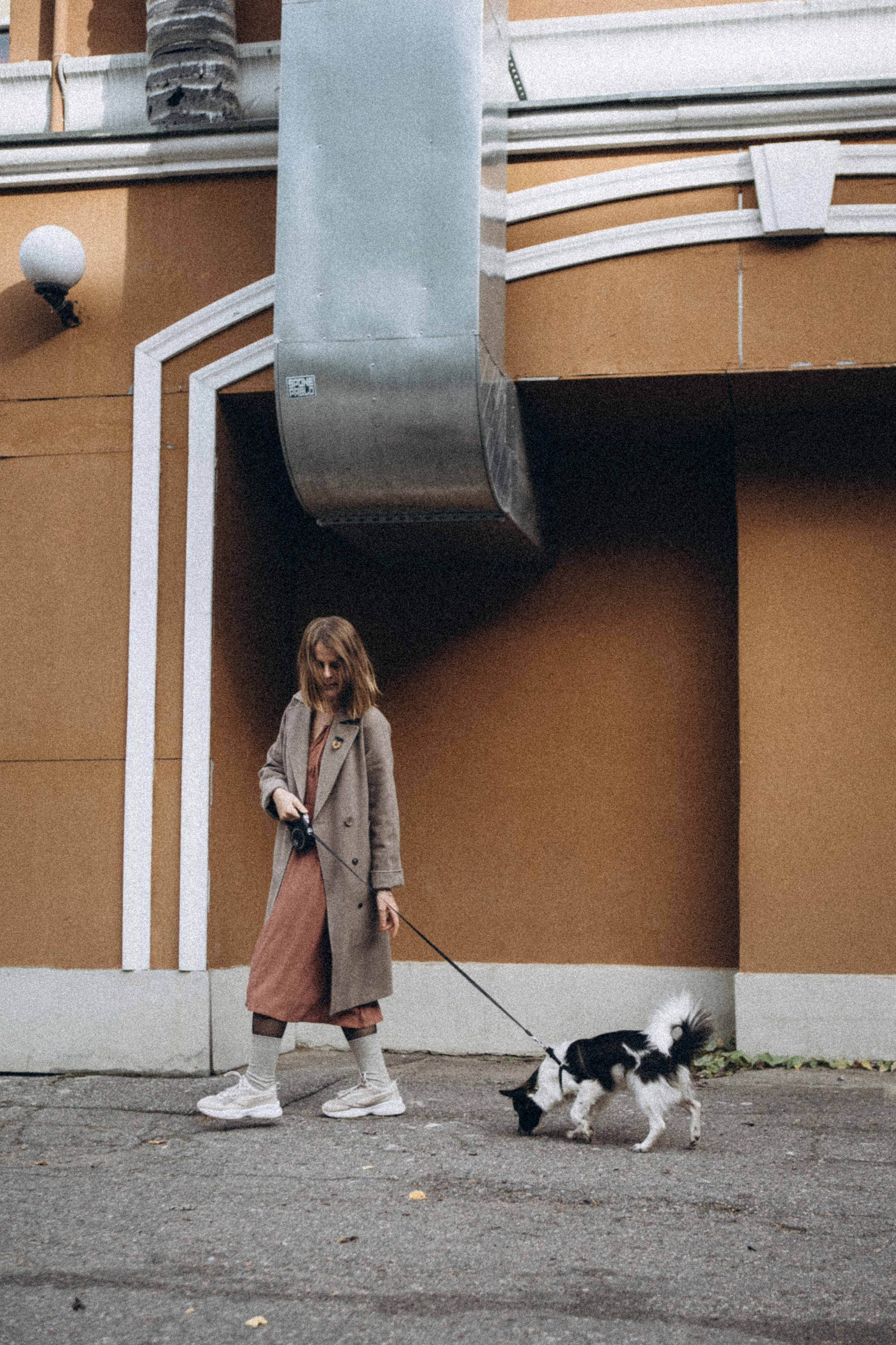 Гулять с собакой. Даша Яковенко Фотограф Спб