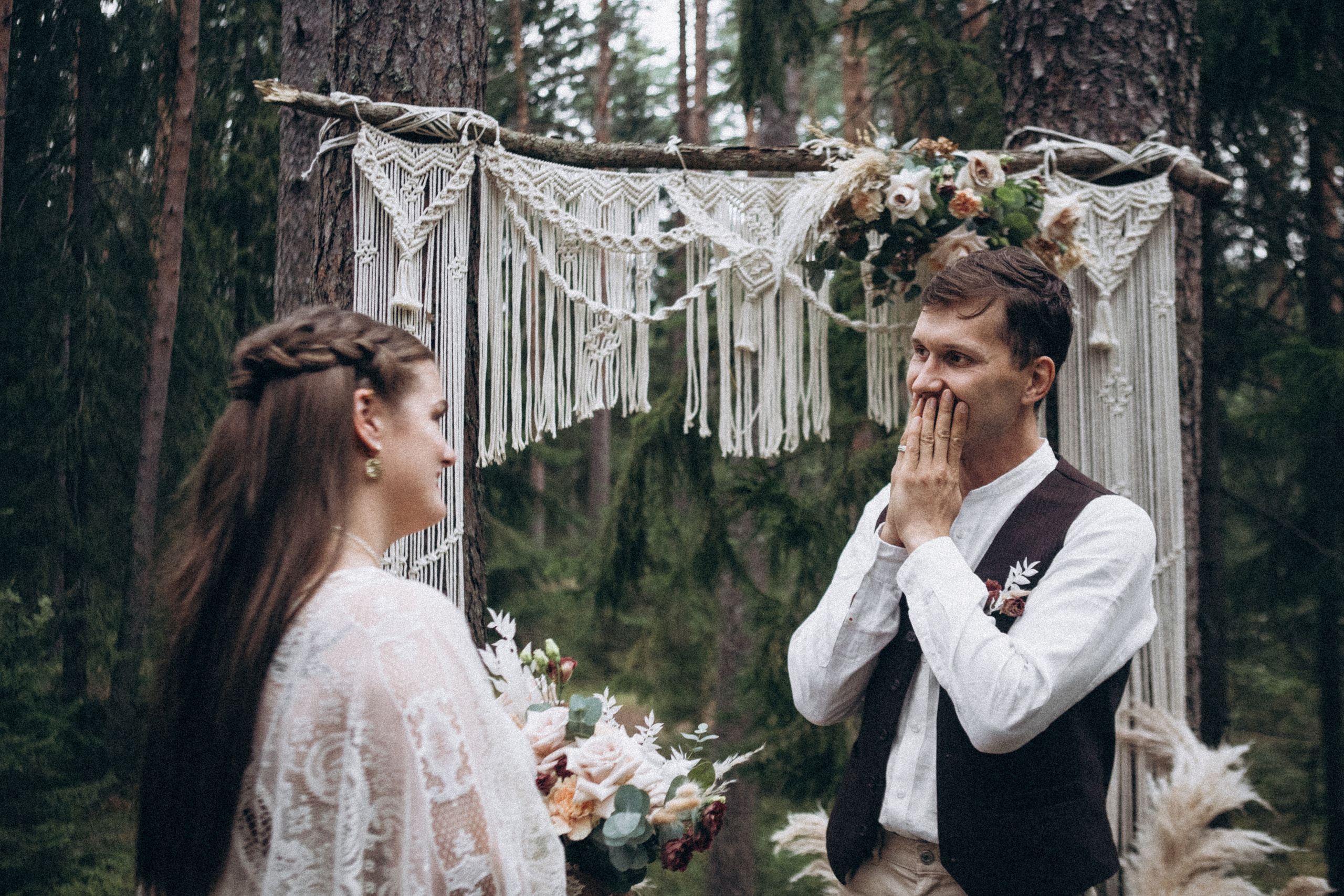 Праздновать годовщину в лесу. Даша Яковенко Фотограф Спб