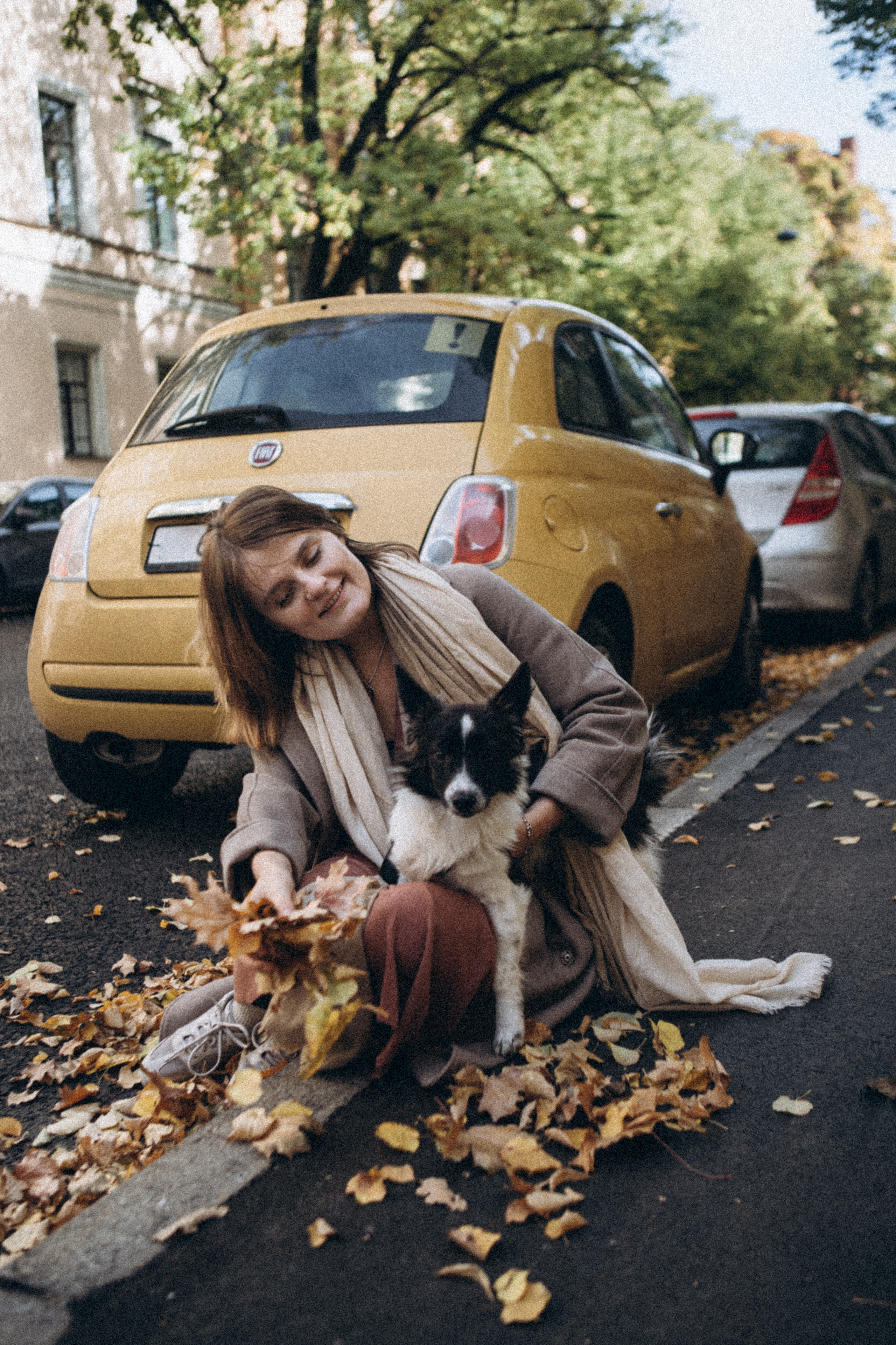 Гулять с собакой. Даша Яковенко Фотограф Спб
