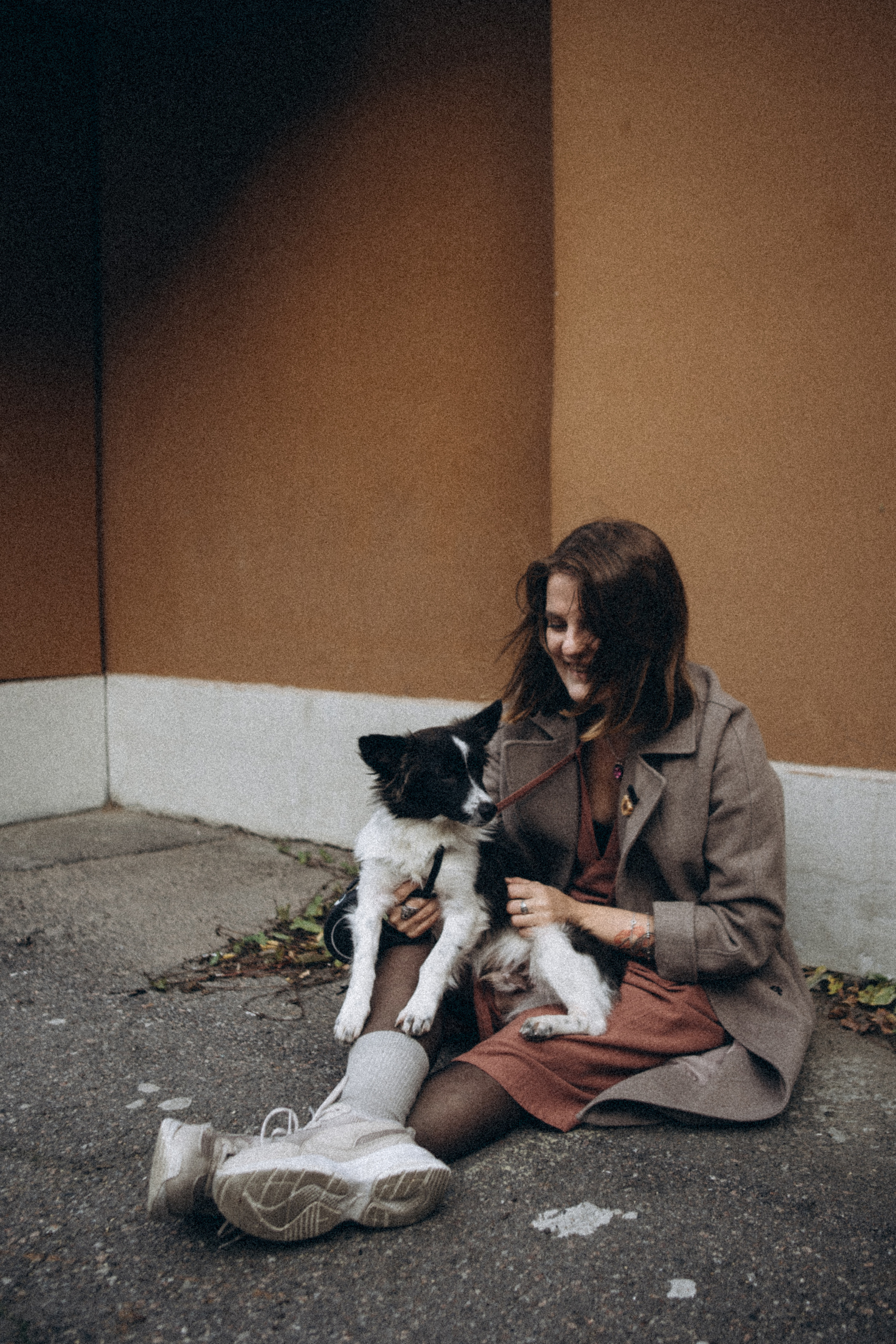 Гулять с собакой. Даша Яковенко Фотограф Спб