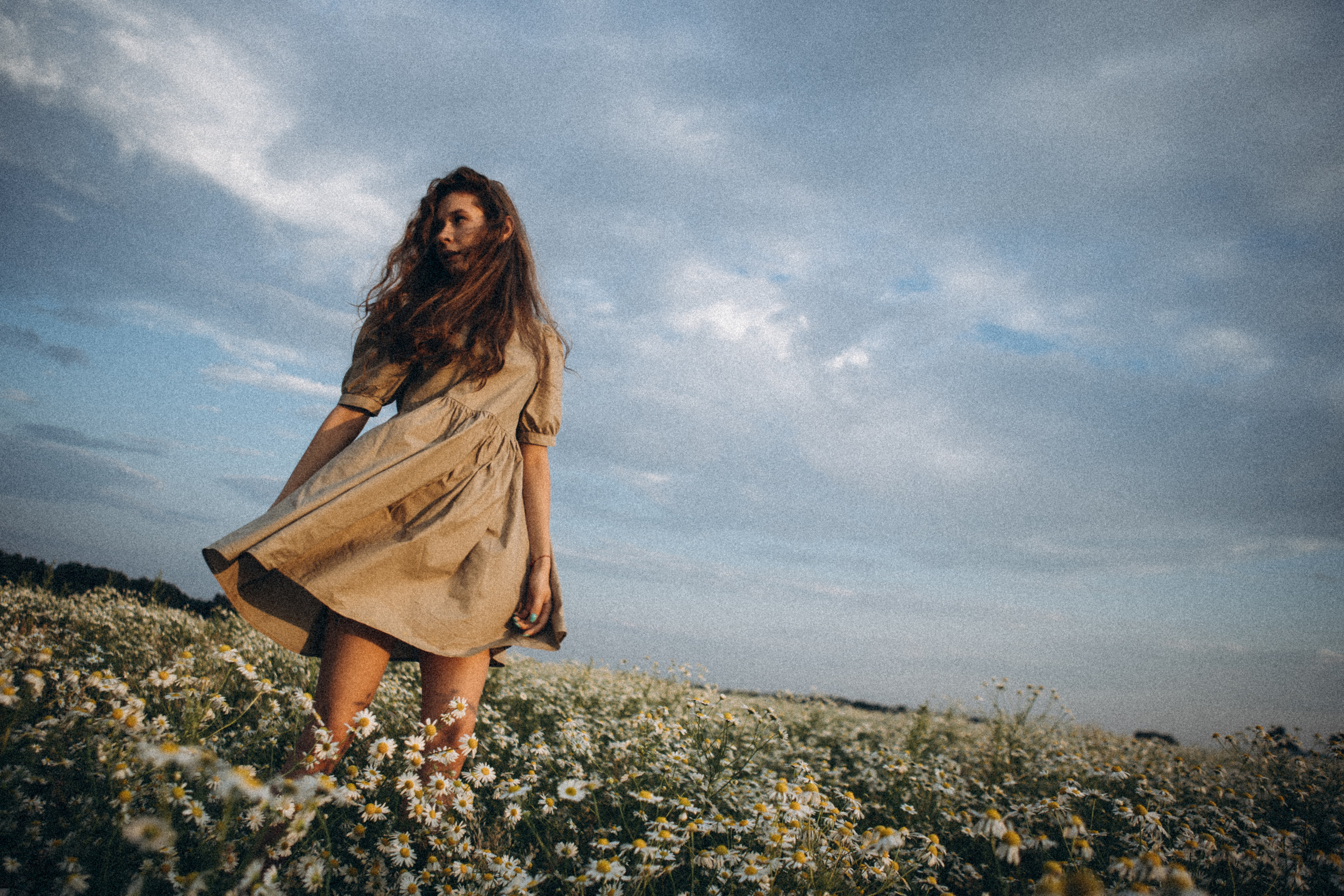 В ромашковом поле. Даша Яковенко Фотограф Спб