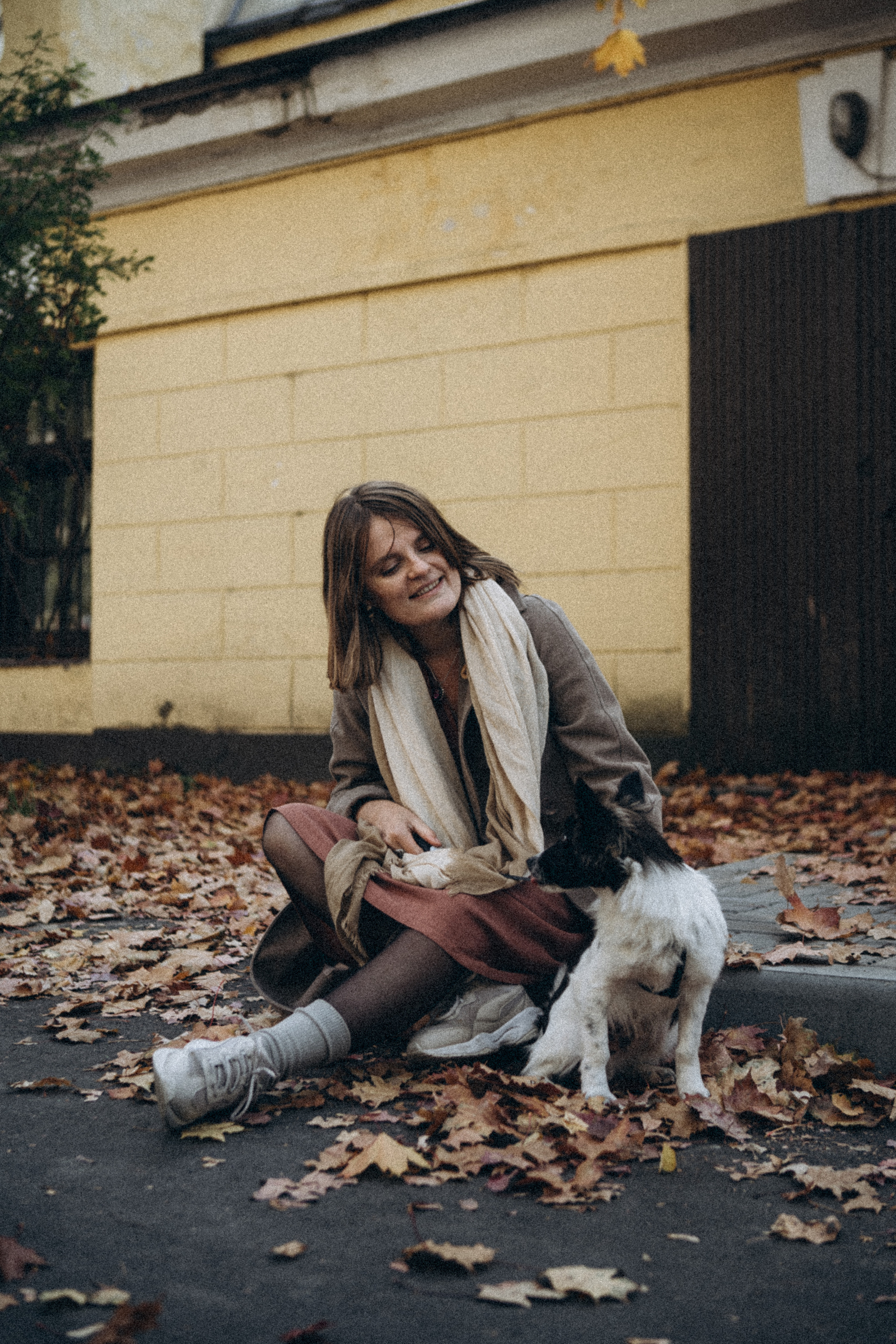 Гулять с собакой. Даша Яковенко Фотограф Спб