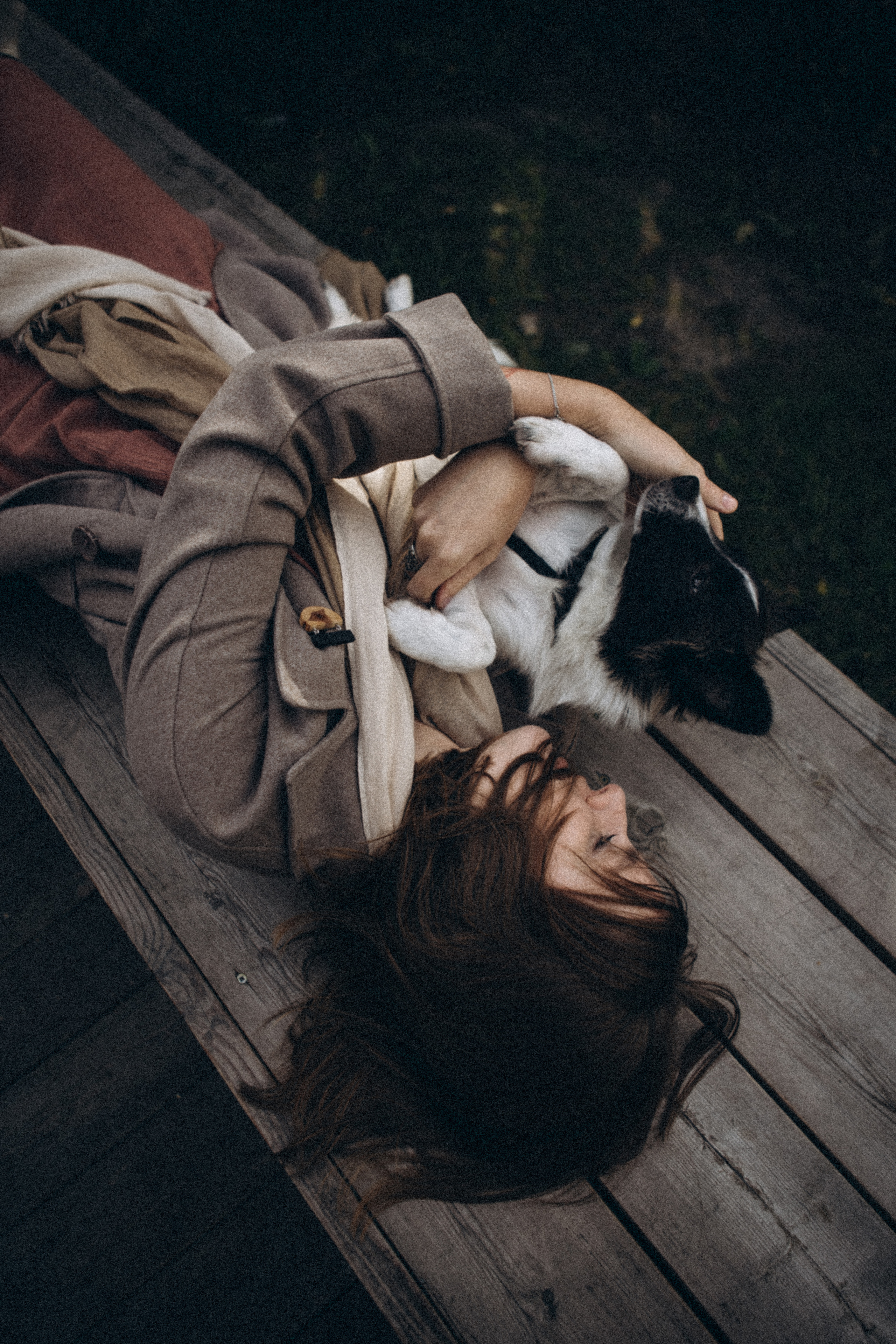 Гулять с собакой. Даша Яковенко Фотограф Спб