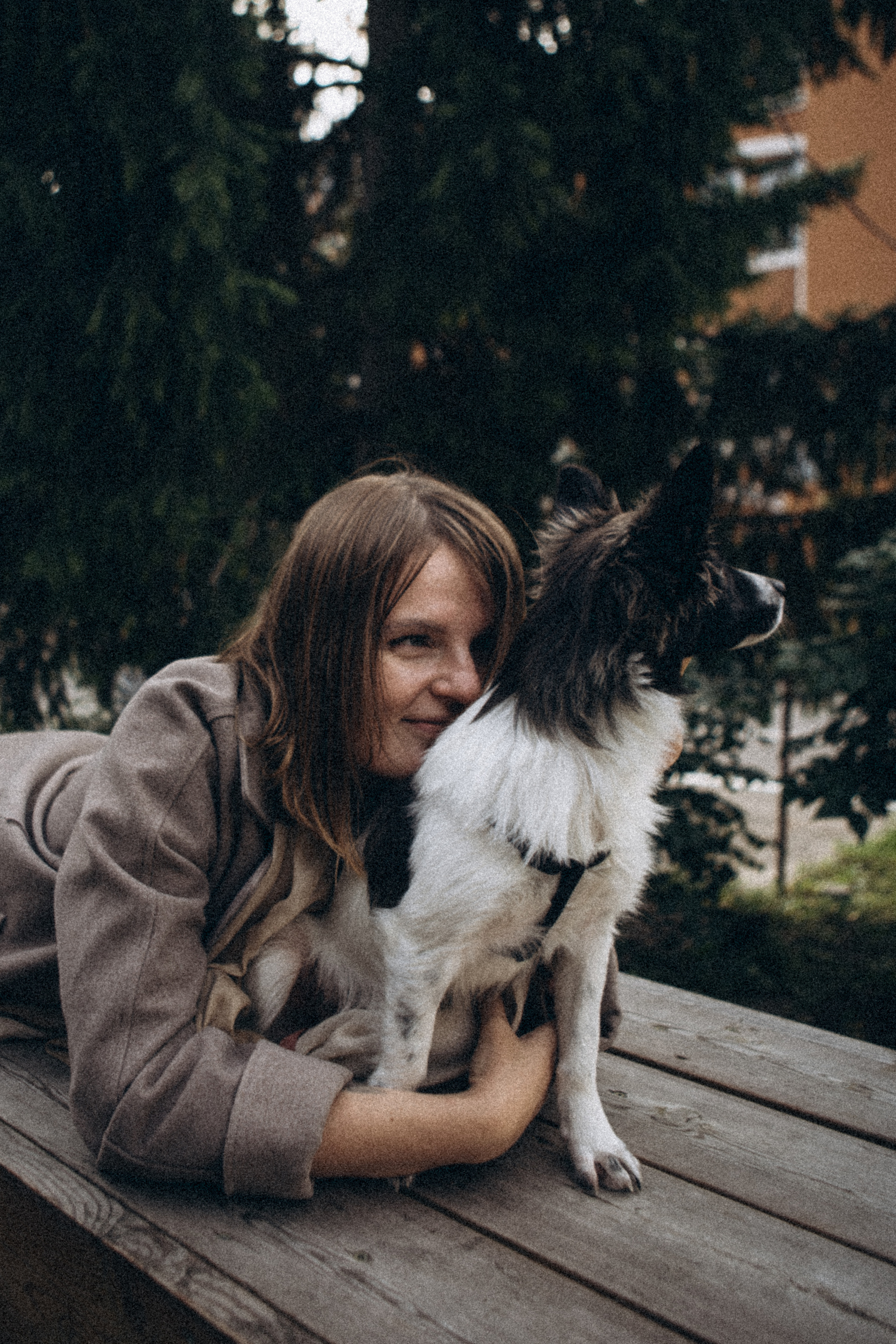 Гулять с собакой. Даша Яковенко Фотограф Спб