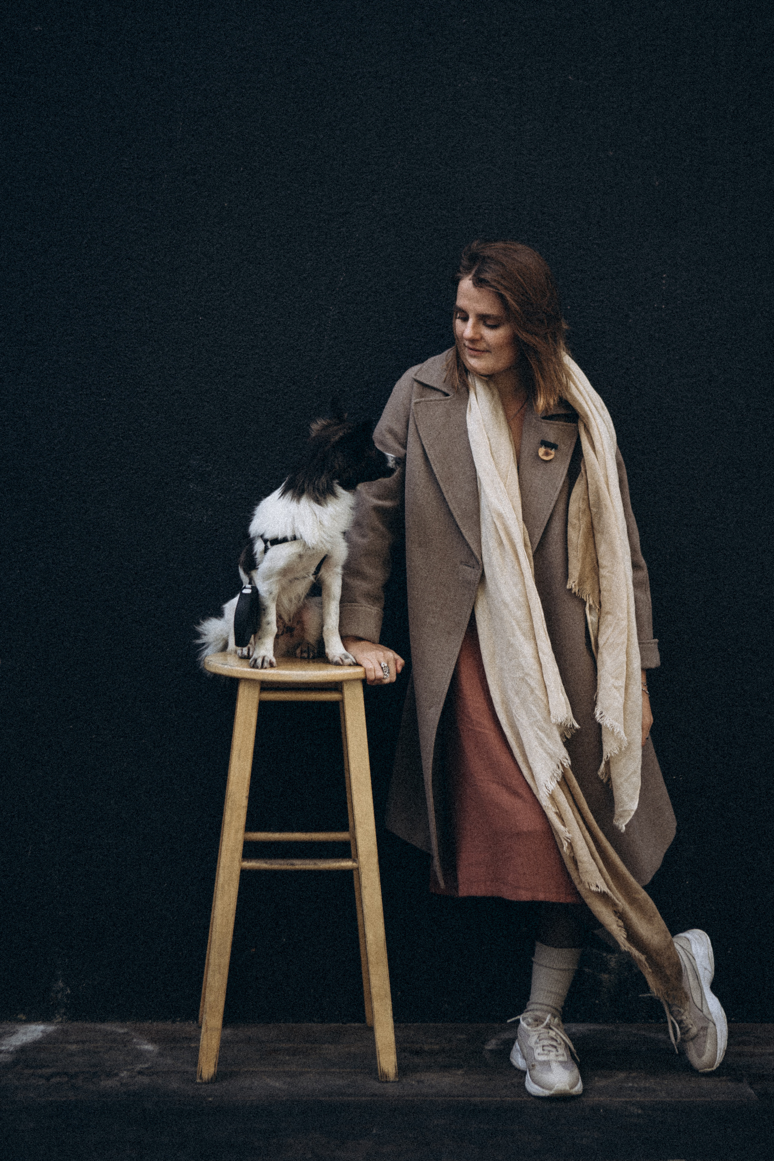 Гулять с собакой. Даша Яковенко Фотограф Спб