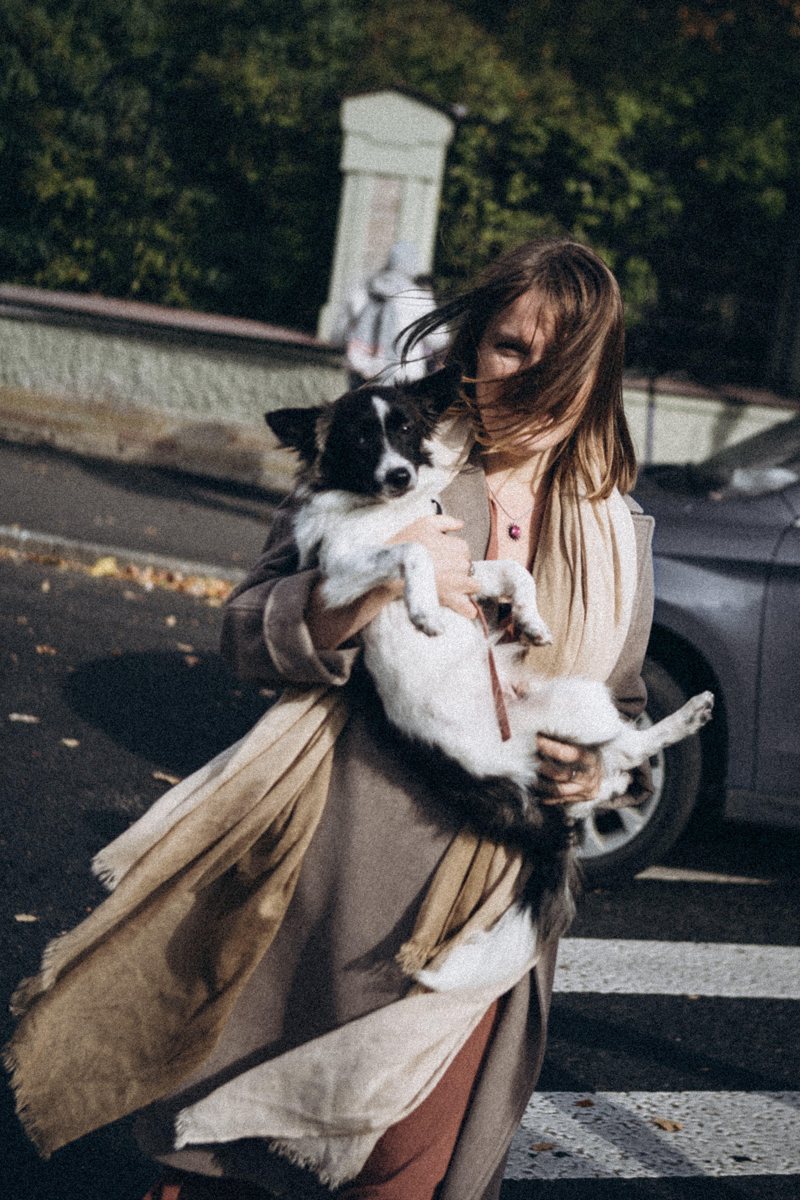 Гулять с собакой. Даша Яковенко Фотограф Спб