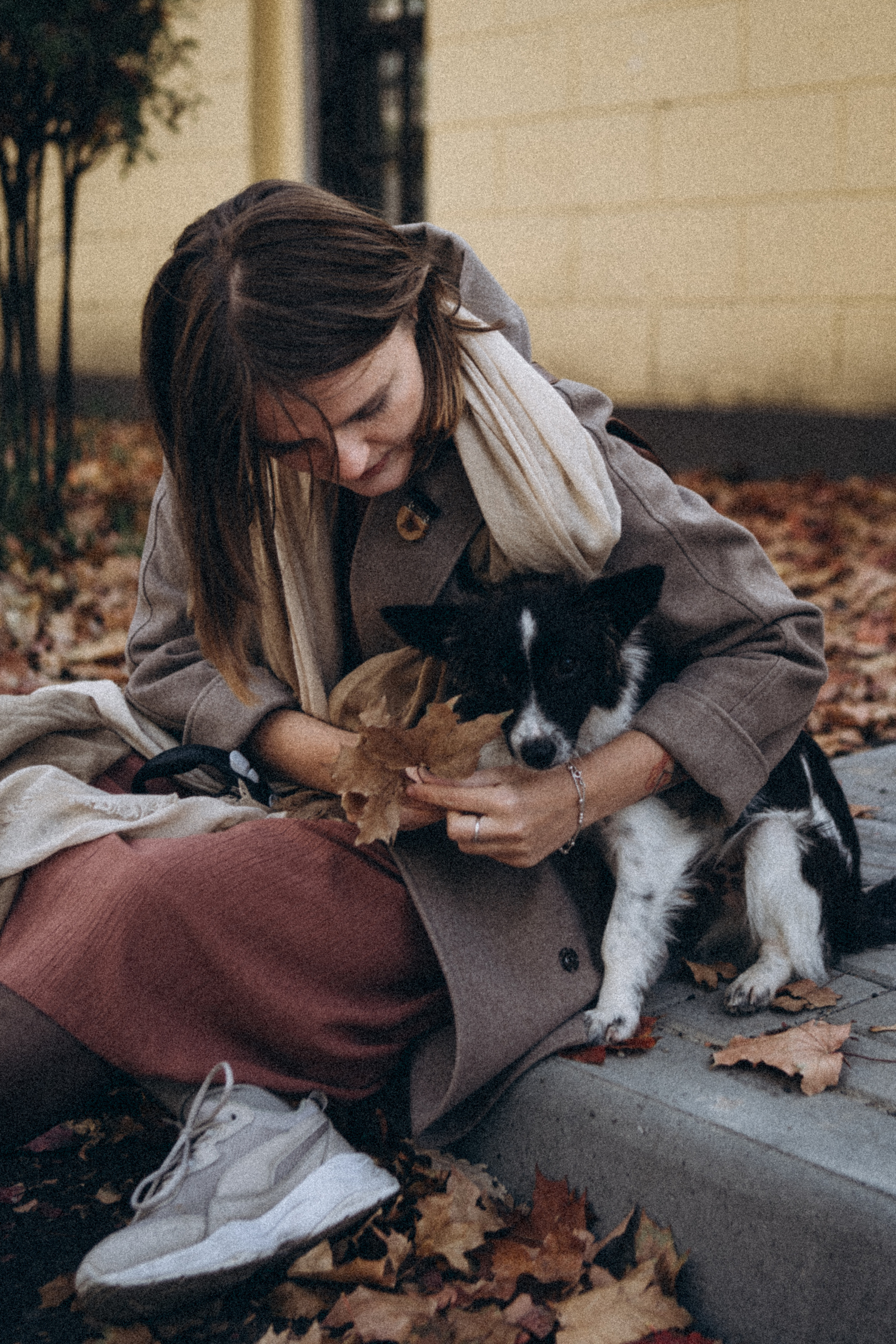 Гулять с собакой. Даша Яковенко Фотограф Спб