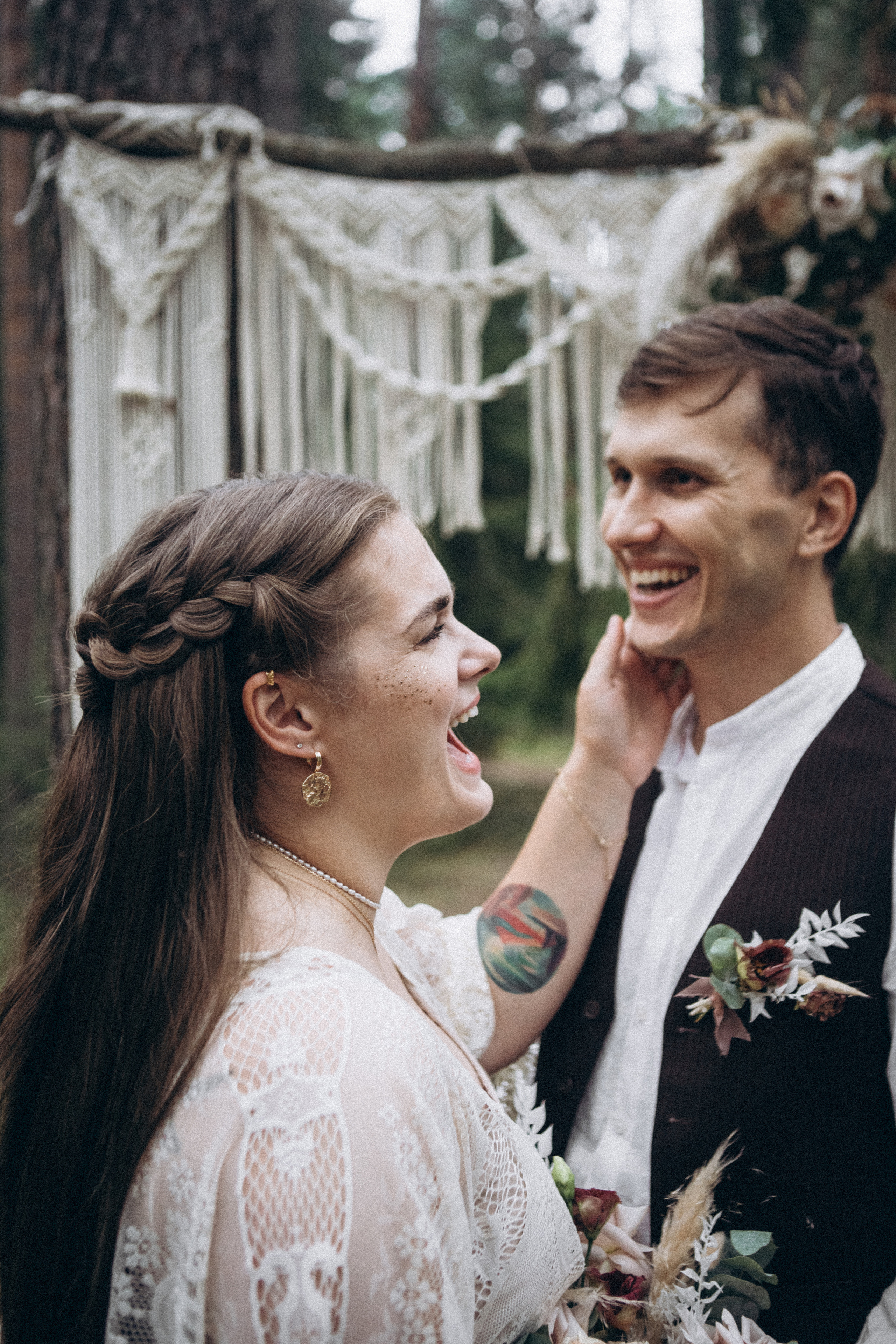 Праздновать годовщину в лесу. Даша Яковенко Фотограф Спб