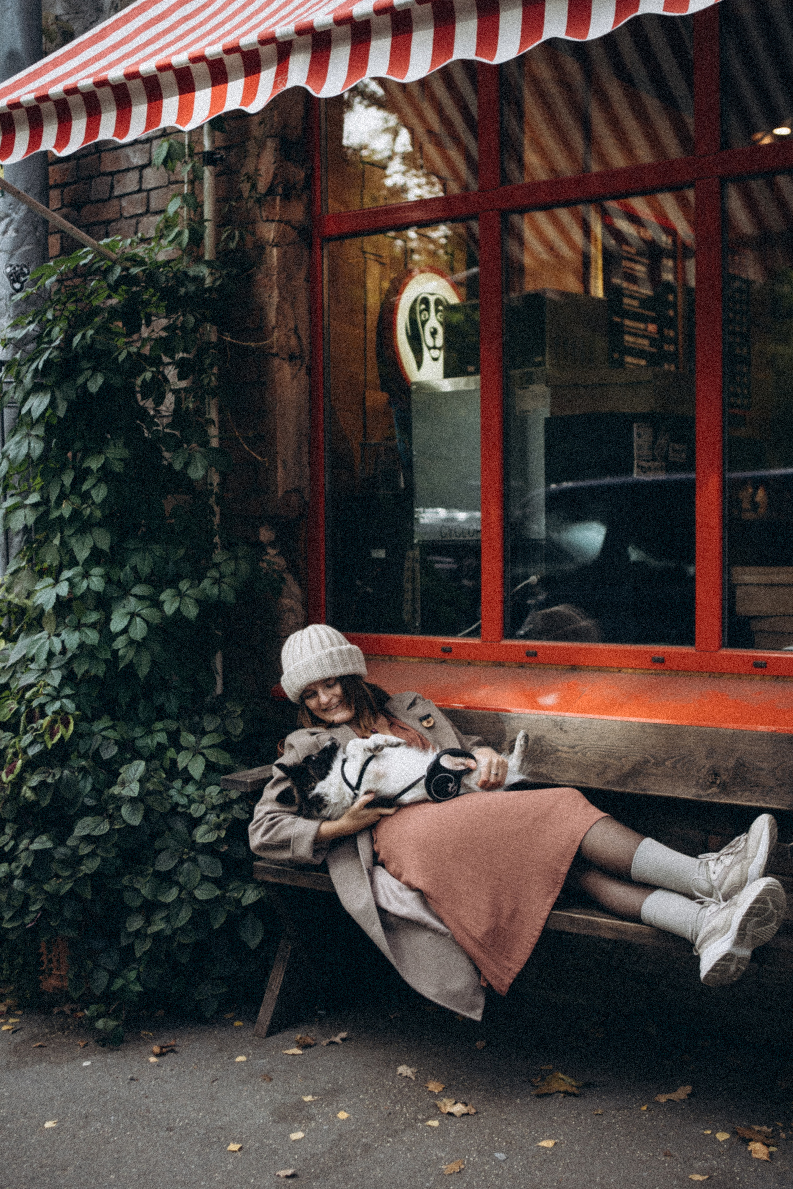 Гулять с собакой. Даша Яковенко Фотограф Спб