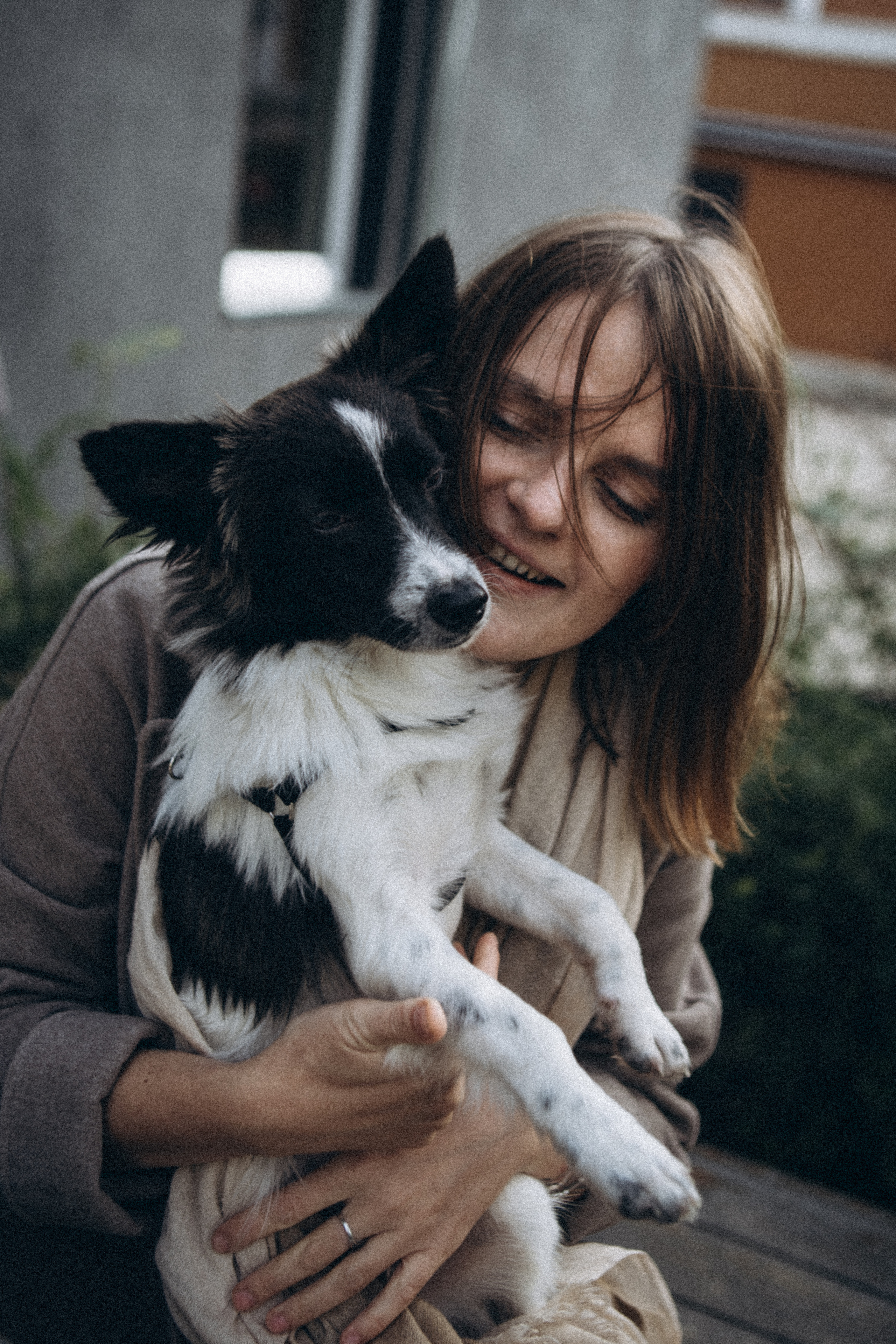 Гулять с собакой. Даша Яковенко Фотограф Спб