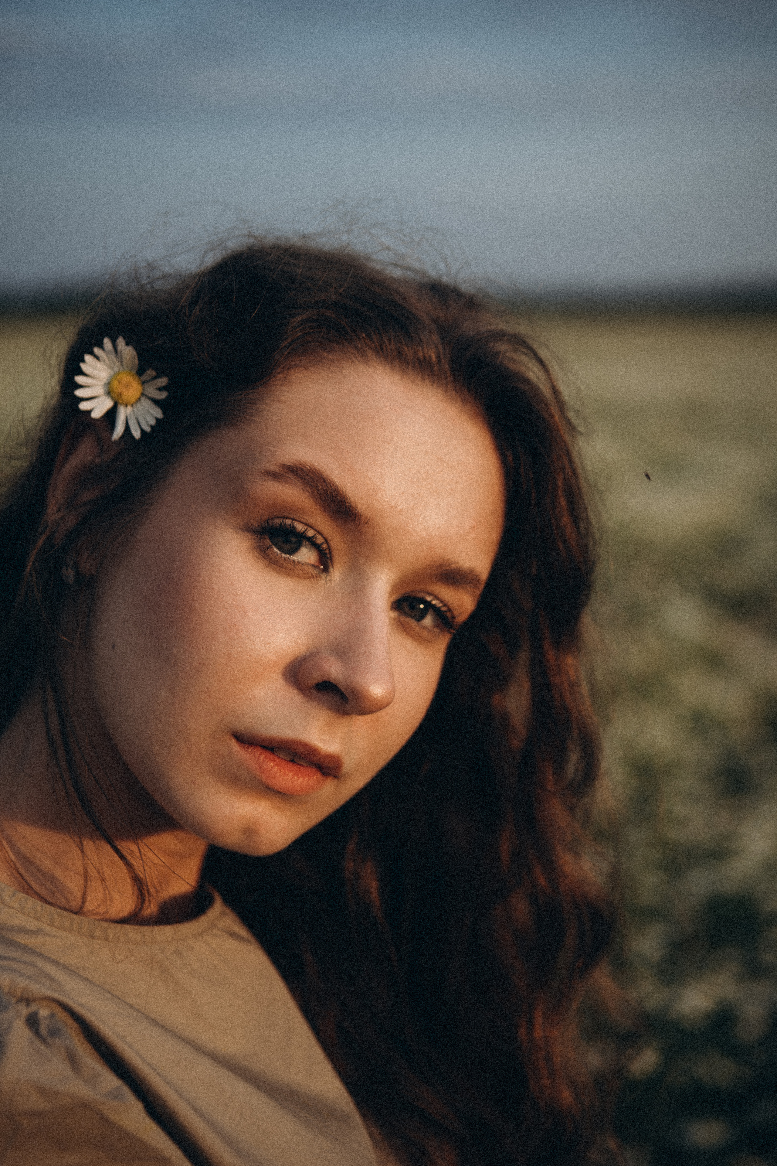 В ромашковом поле. Даша Яковенко Фотограф Спб