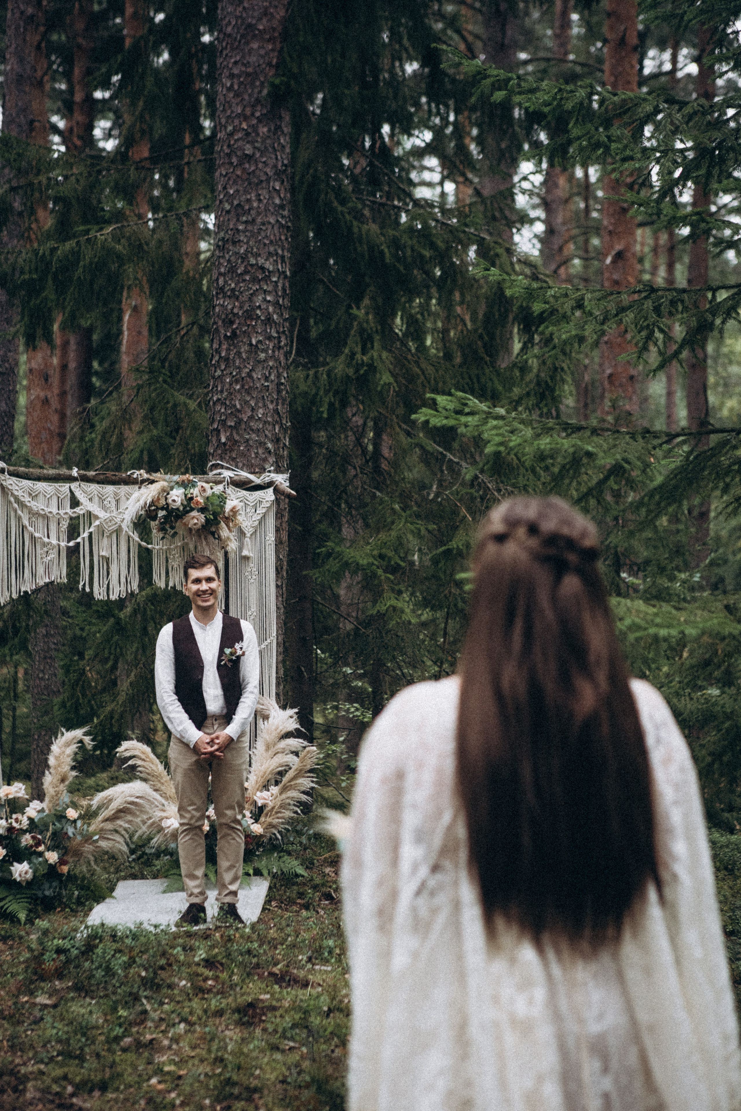 Праздновать годовщину в лесу. Даша Яковенко Фотограф Спб