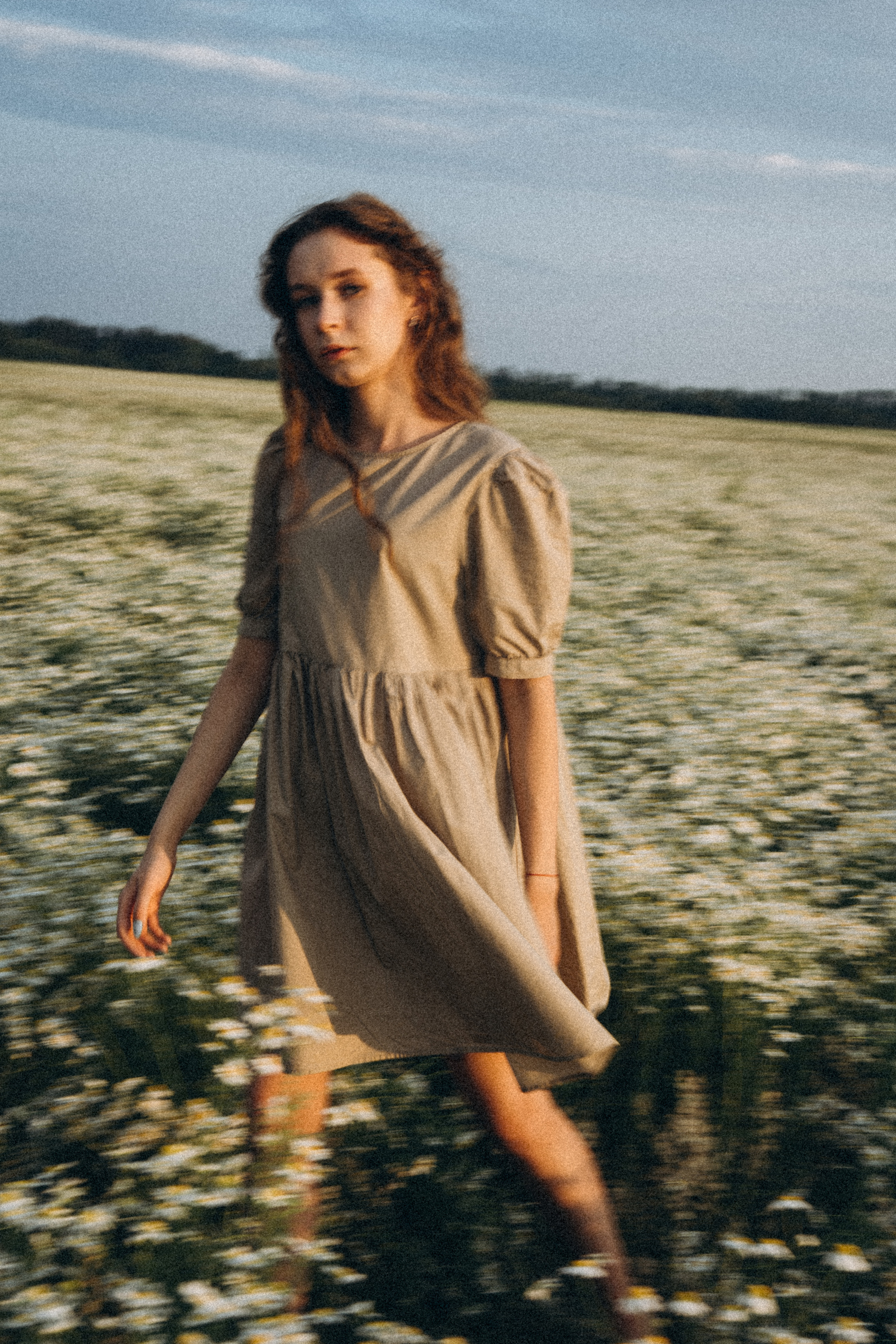 В ромашковом поле. Даша Яковенко Фотограф Спб