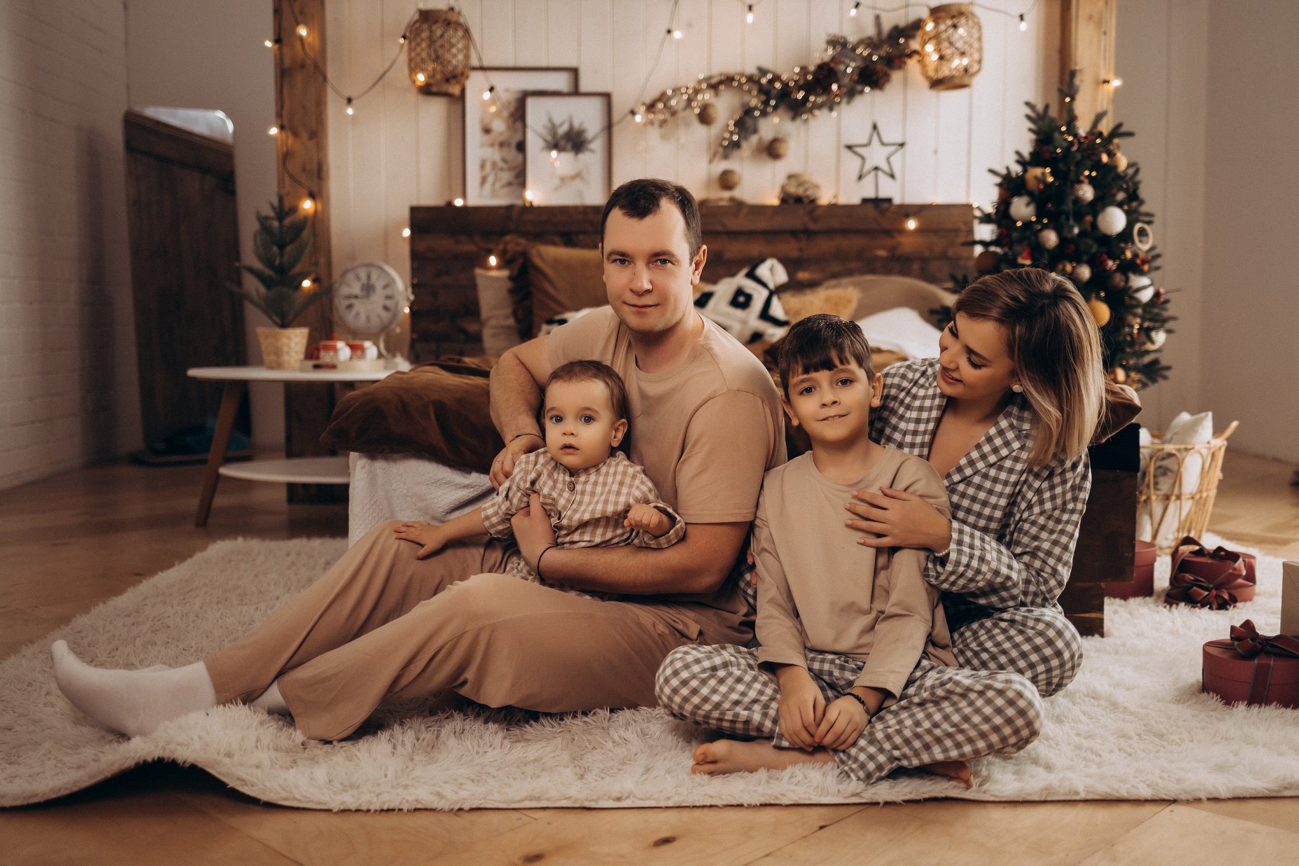 Влад, Алёна, Егор, Лев. Фотограф Нижний Новгород