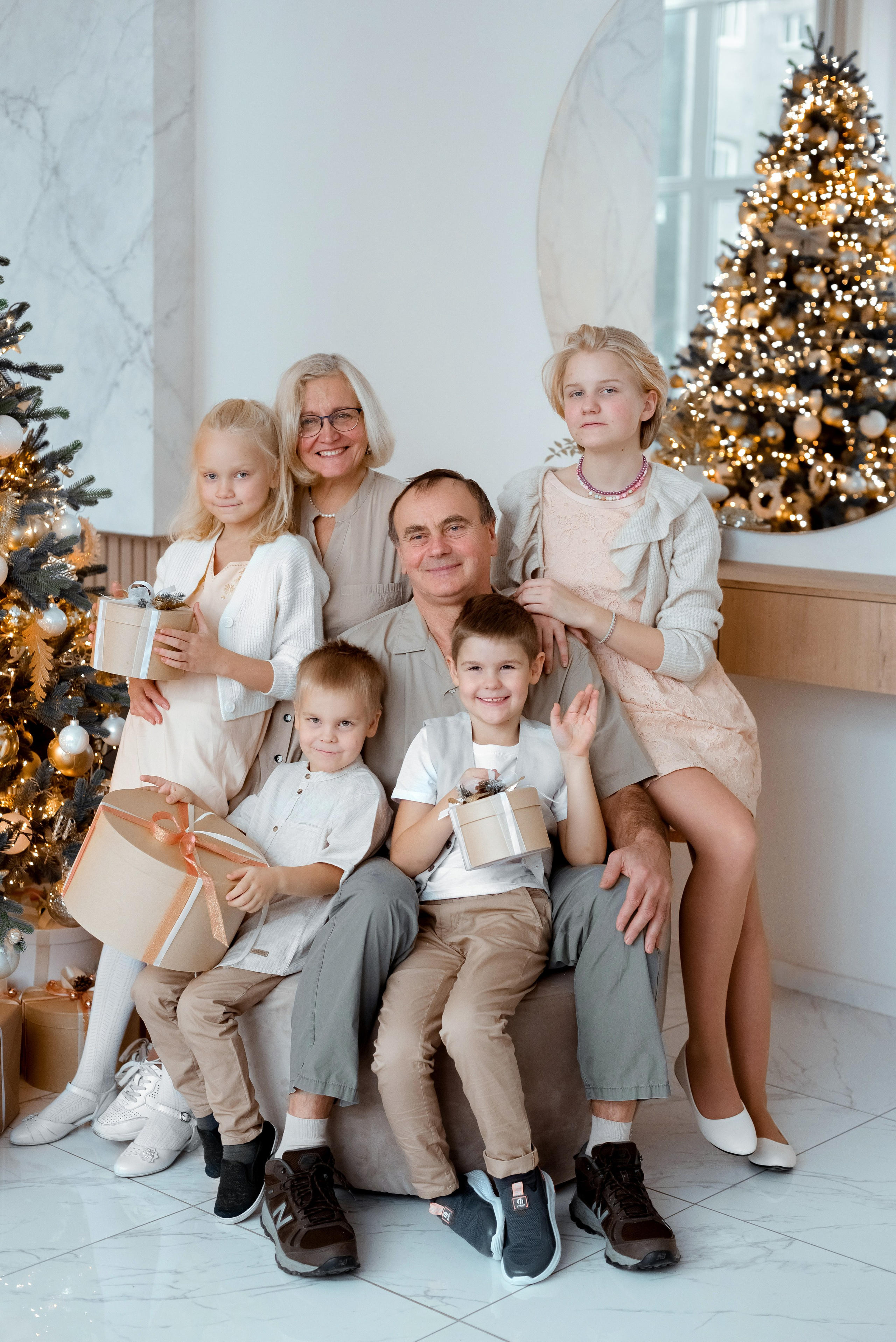 Новогодняя фотосессия в Санкт-Петербурге. Фотограф Юлия Кондратьева