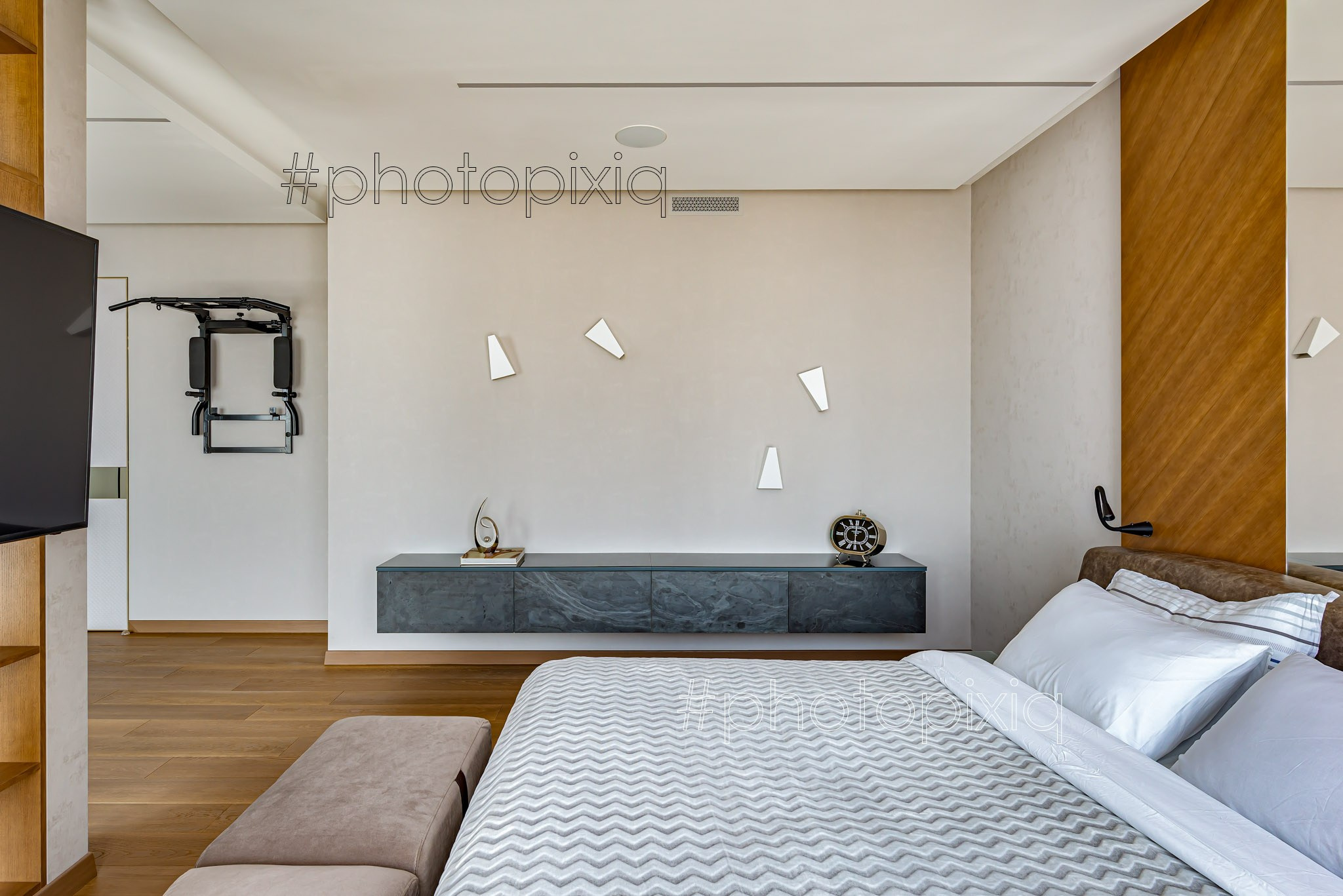 Фотосъёмка квартиры на Краснобогатырской для дизайн студии Авкубе. Интерьерная съёмка и виртуальные туры — Интерьерный фотограф Кузнецов Сергей (photopixiq)