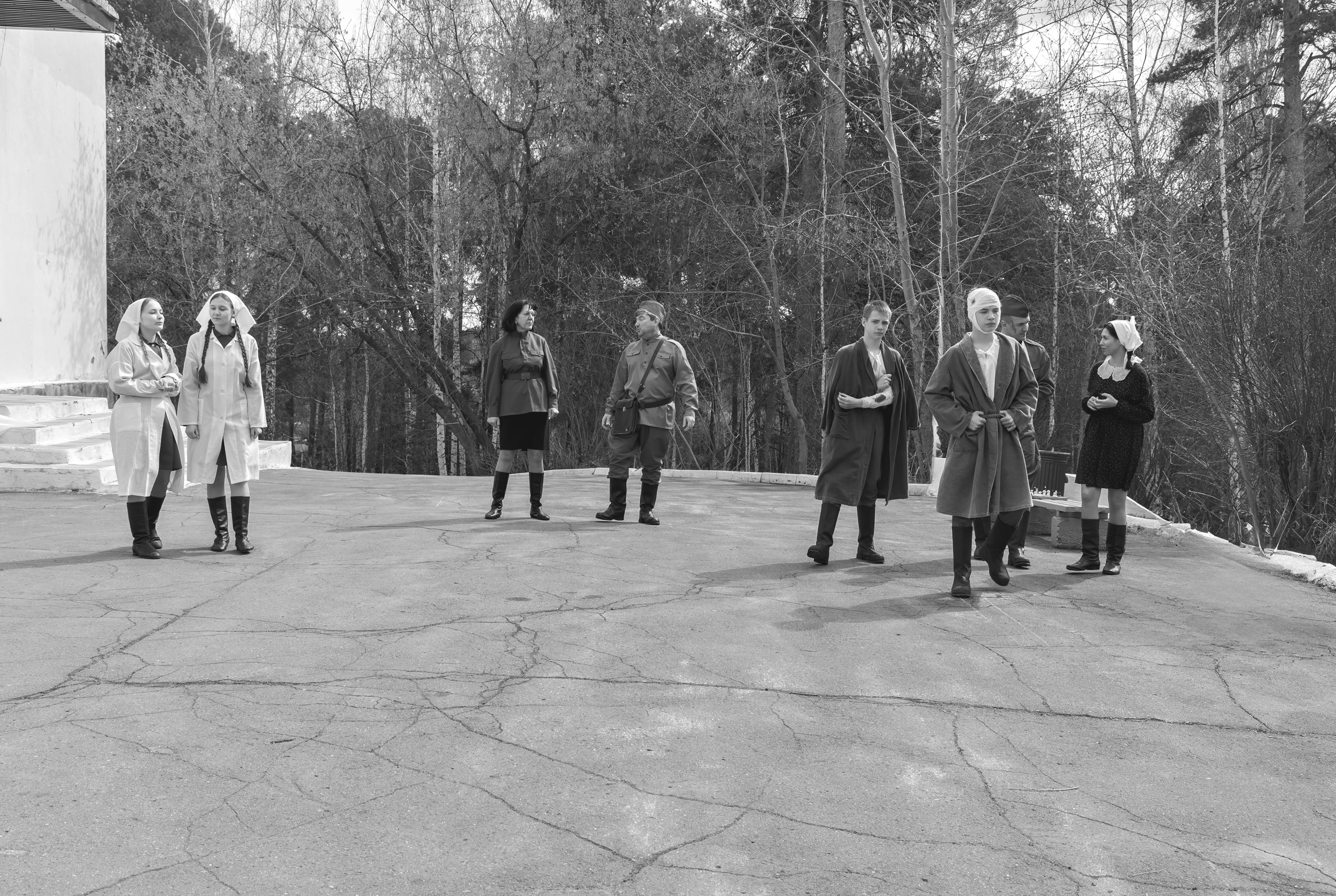 Фотопроект 9 мая! Был снят на территории Санатория Д. Дача, где в годы войны был госпиталь. Воссоздали картину тех лет. Свадебный и семейный фотограф в Кыштыме Челябинске Марина Шигапова