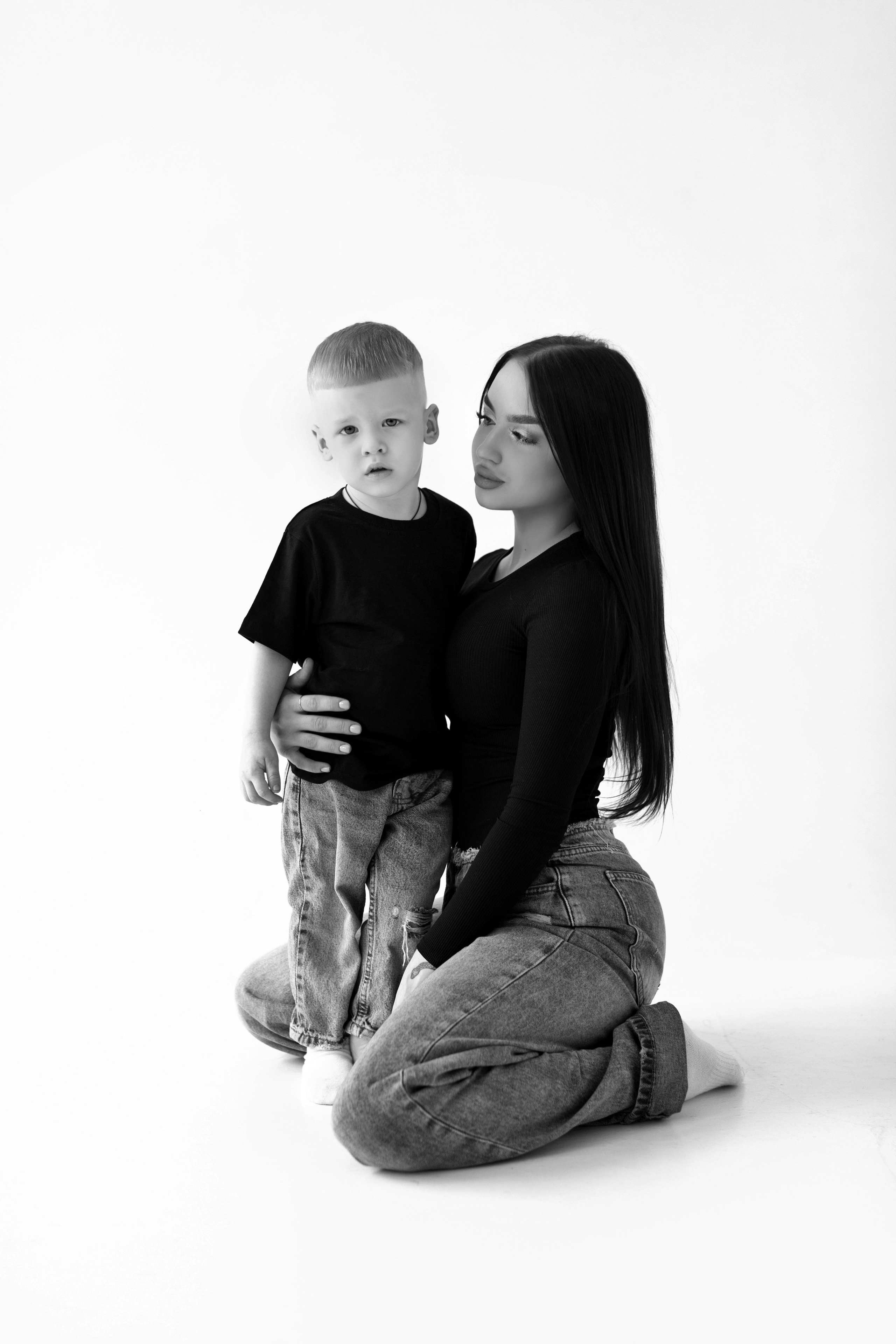 Мама и сыночек. Фотограф Лиана Артемова в Пензе