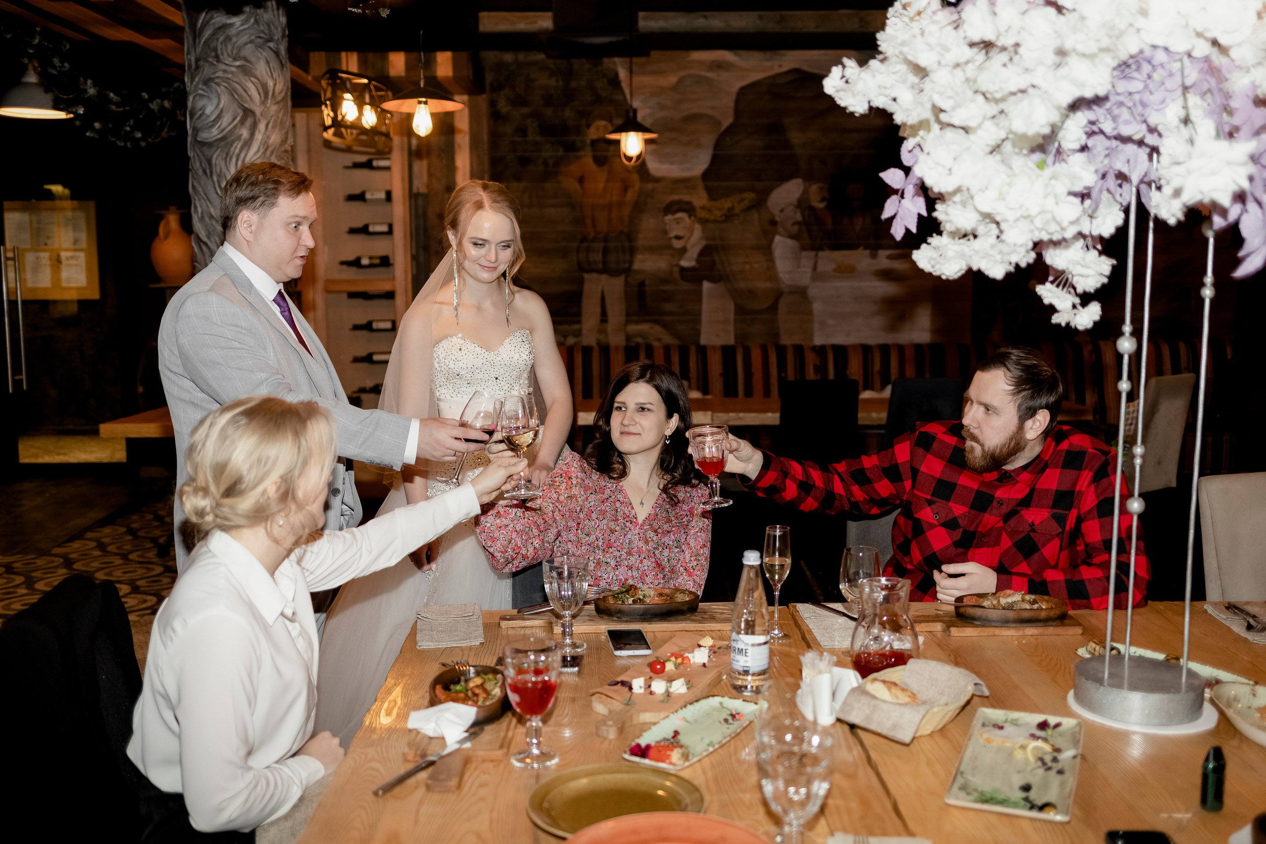 Репортаж свадебного вечера. Свадебный фотограф Александра Попова