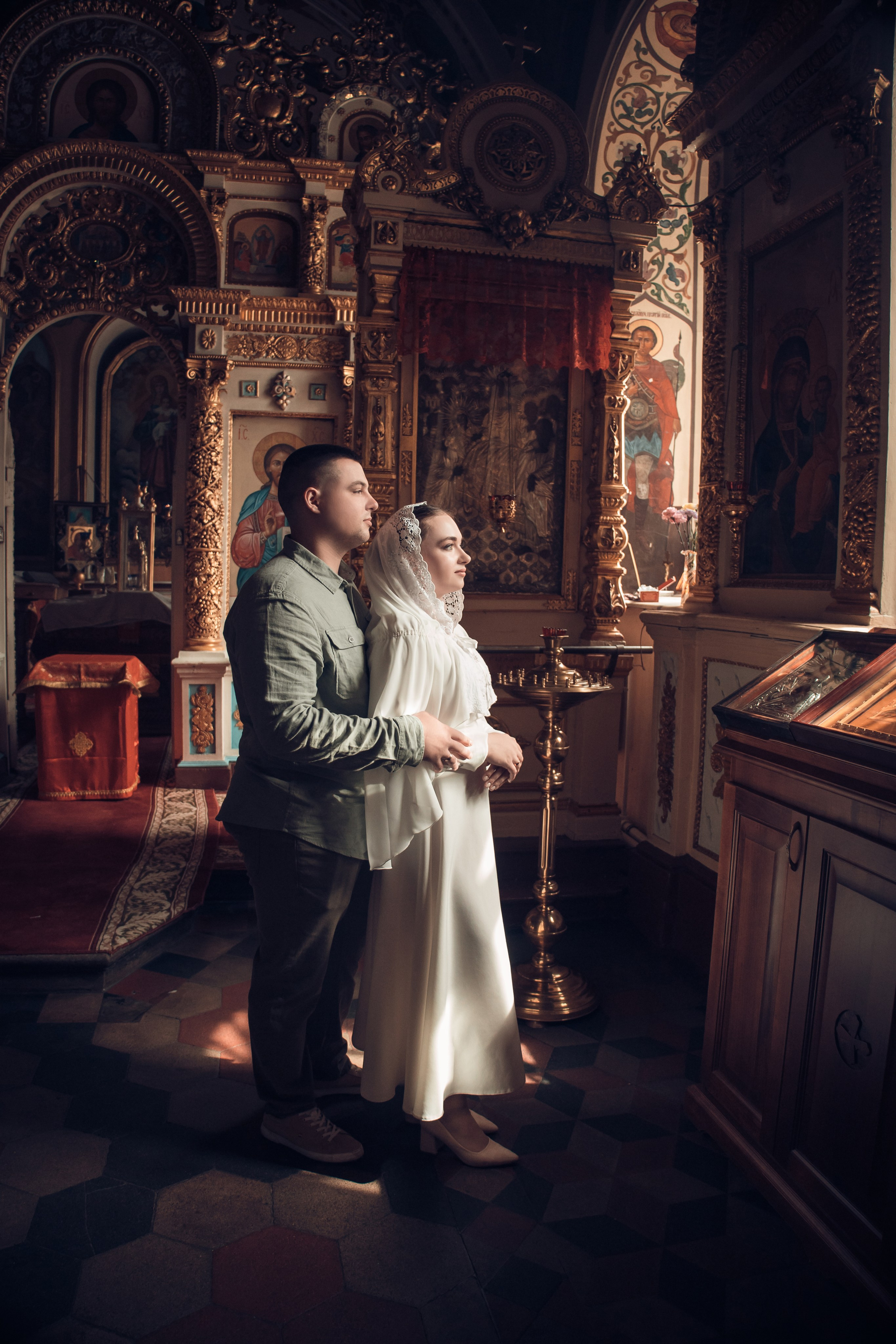 Таинство Крещения Ивана. Борисо-Глебский кафедральный собор. Семейный фотограф в Рязани и Рязанской области