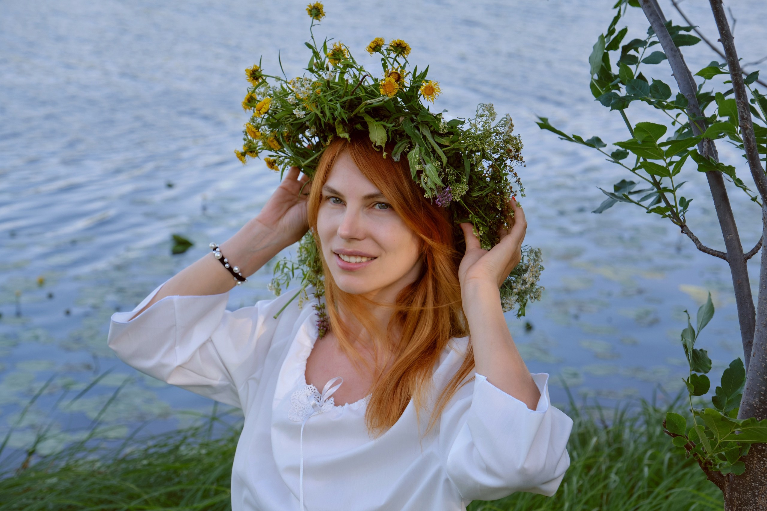 Летняя фотосессия на природе, в лесу, на улице. Семейная с детьми