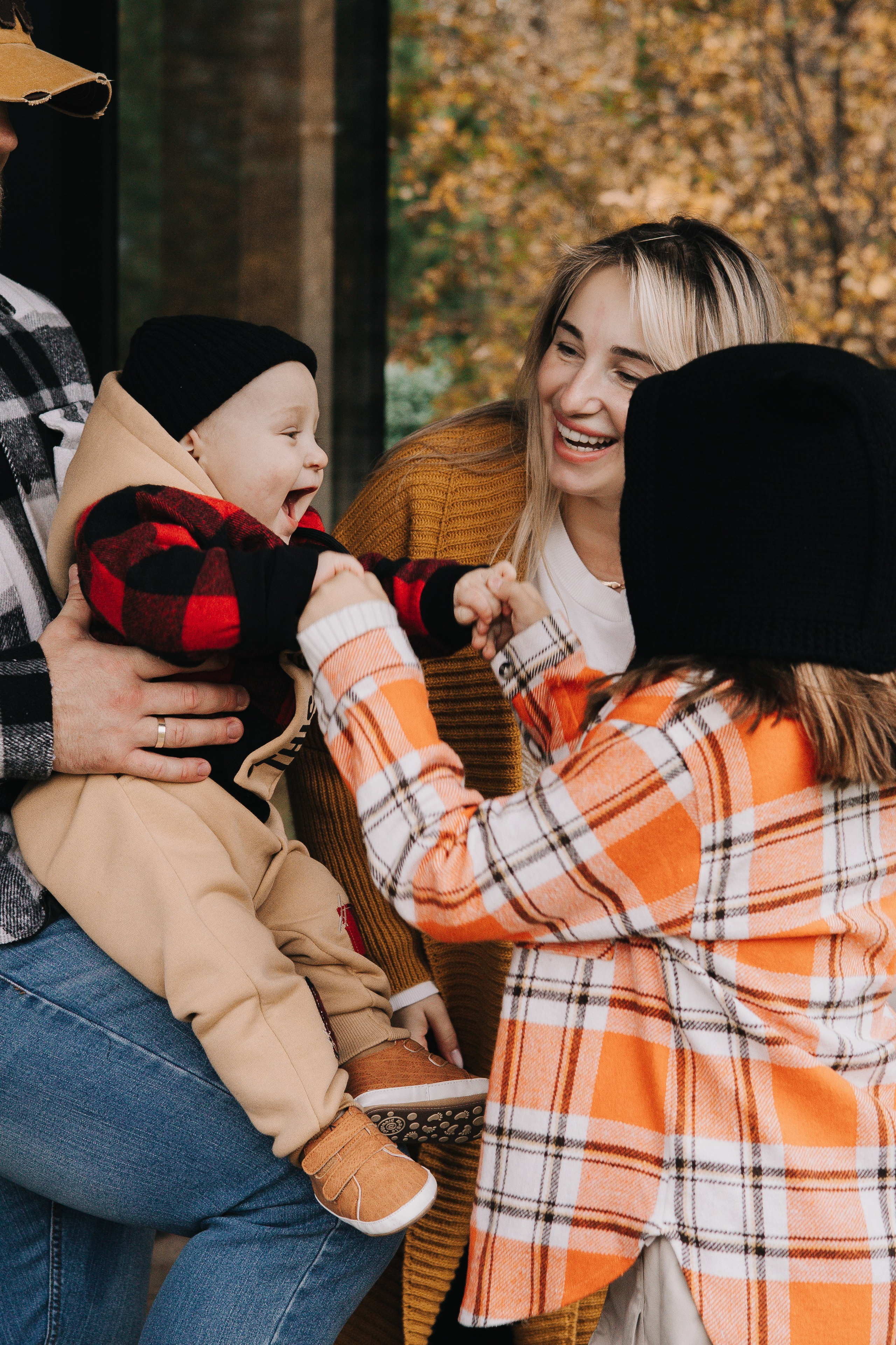 Семейные фотоистории на природе