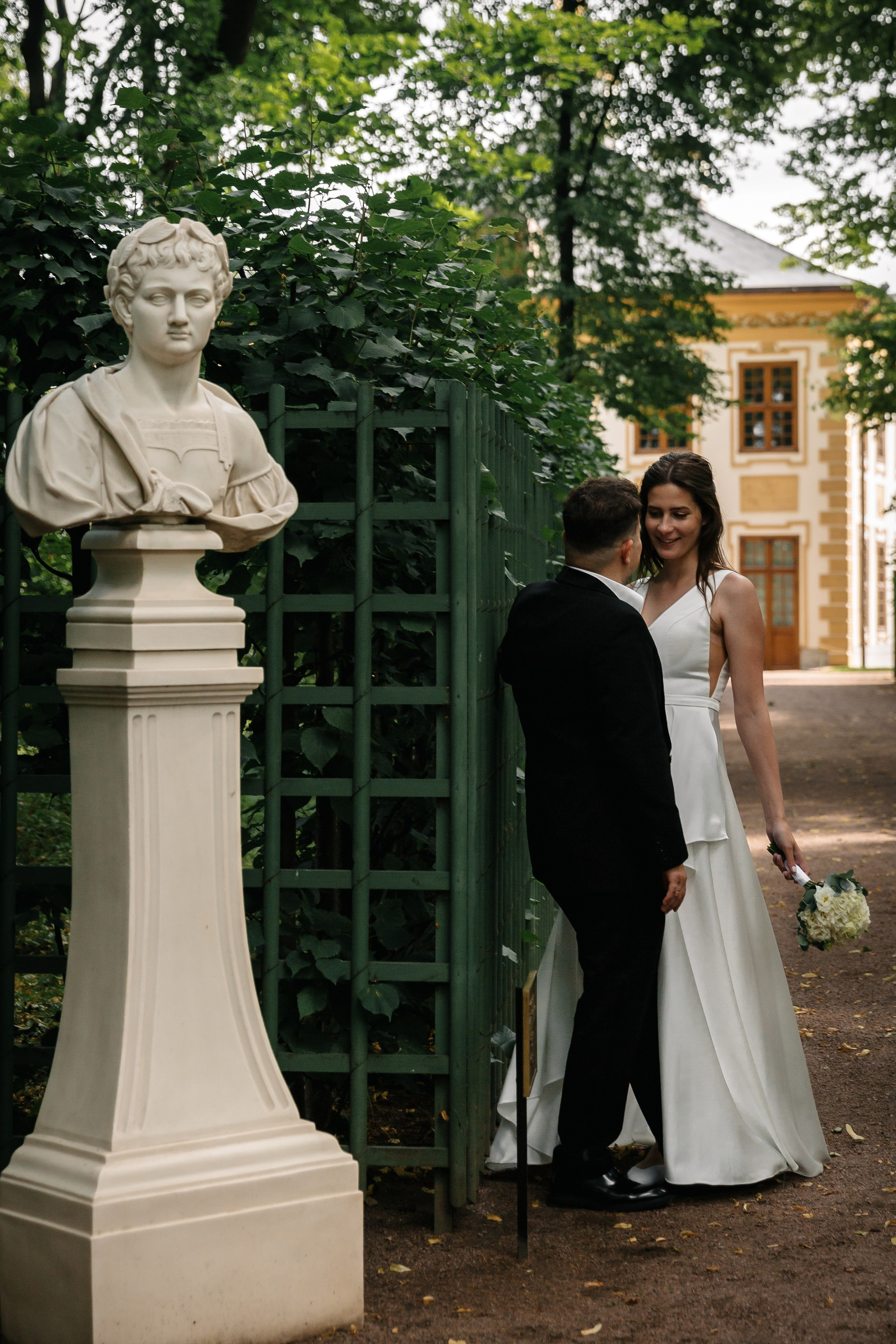 КРОНШТАДТСКИЙ ЗАГС | Август, Летний сад, Исаакий. Свадебный фотограф в Санкт-Петербурге Полина Корзухина
