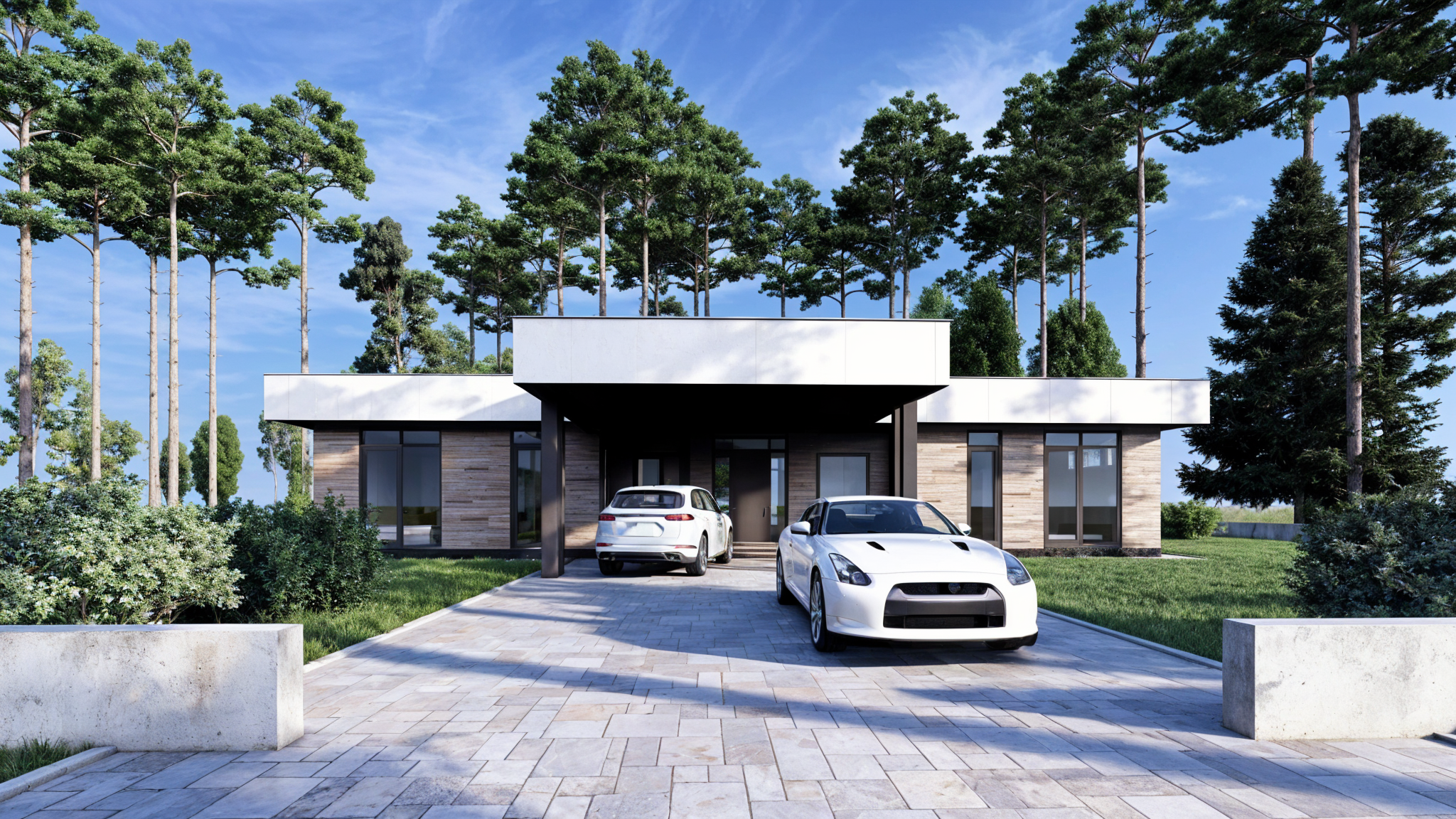 Villa H. Архитектурное проектирование