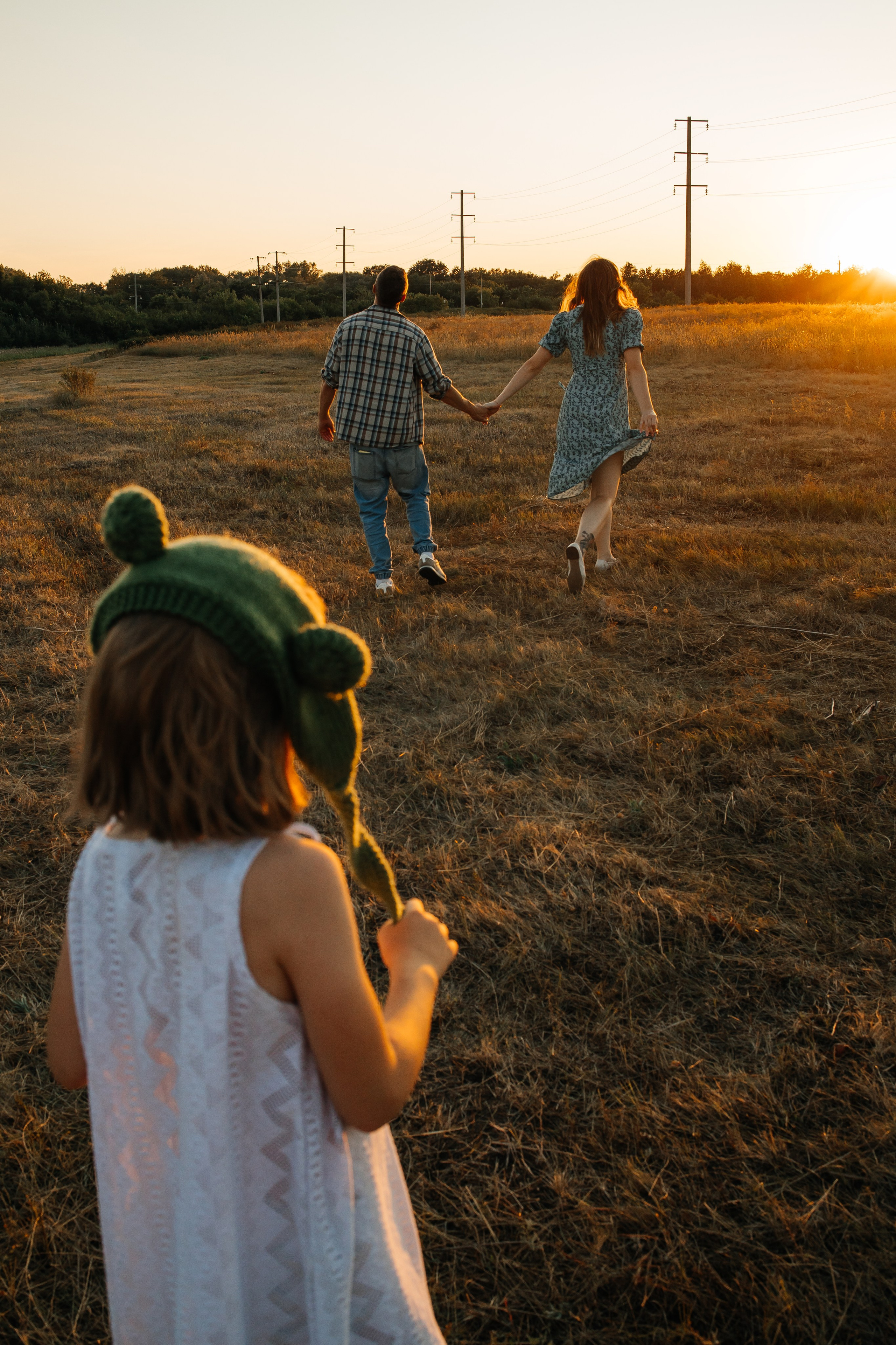 Александра, Артём и Ева