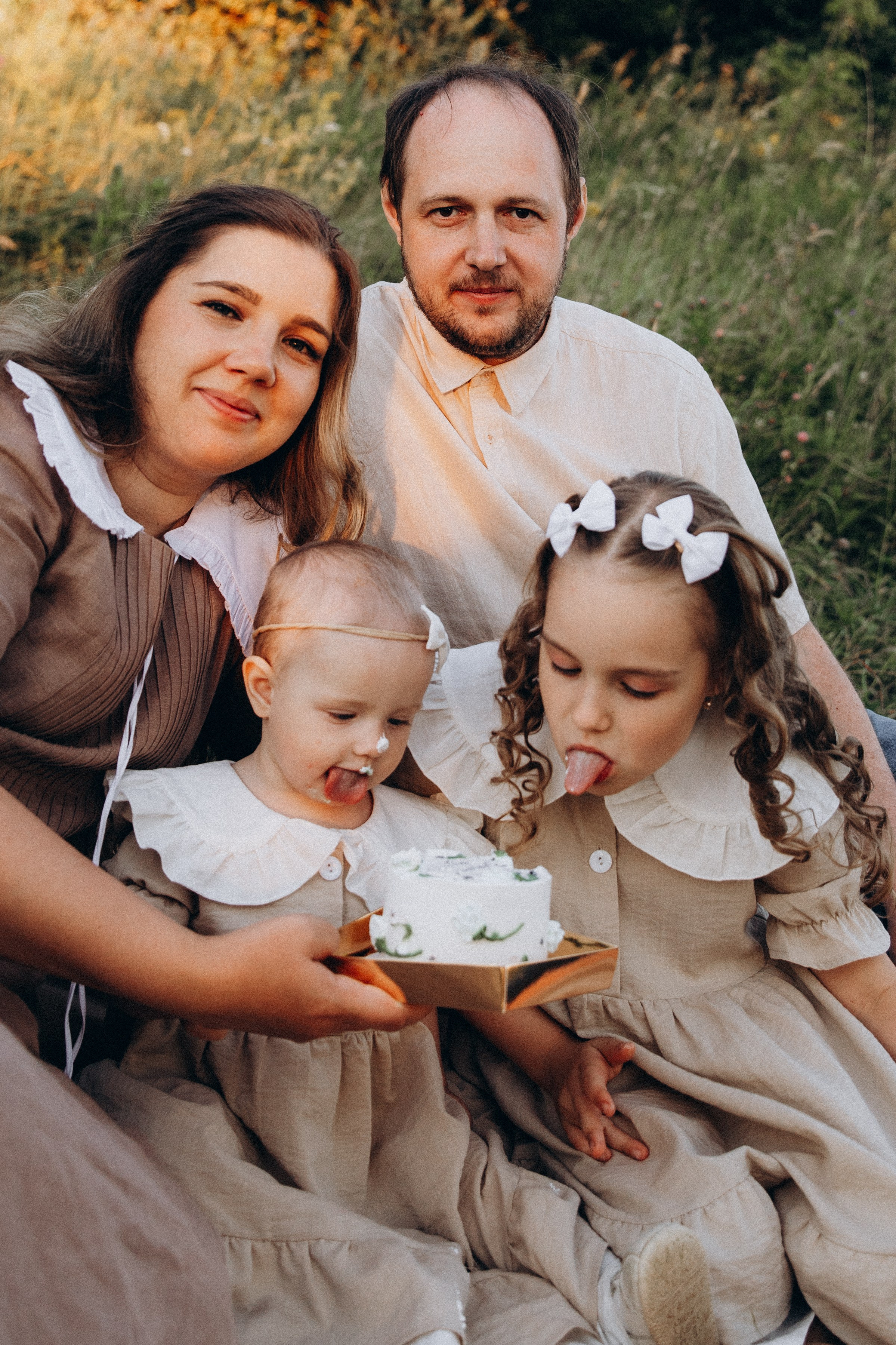 Летний вечер с семьей. Семейный фотограф документалист в Пензе Лопатинская Татья