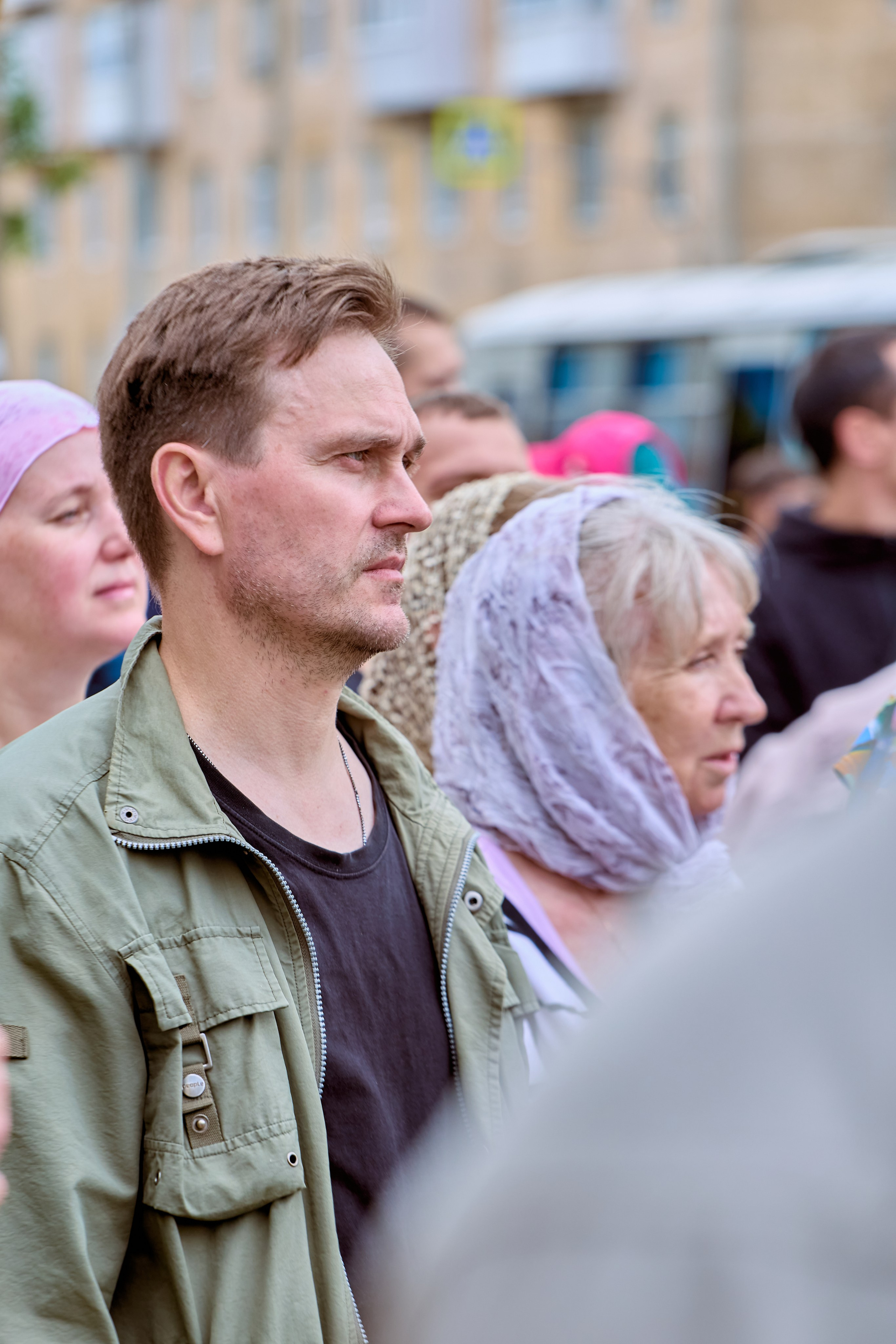 Фотографии портретов Крестного хода в Дзержинске