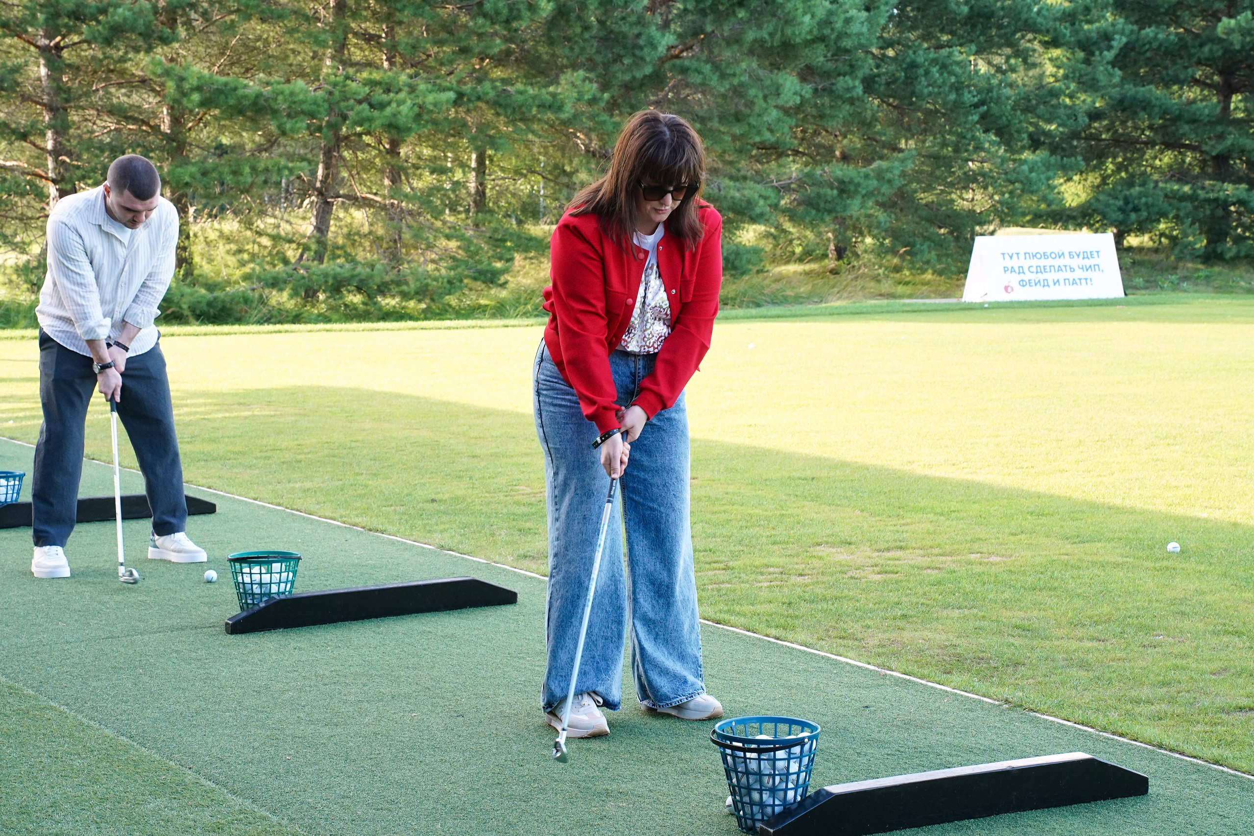 Гольф Пестово X OLIMBET. Фотограф