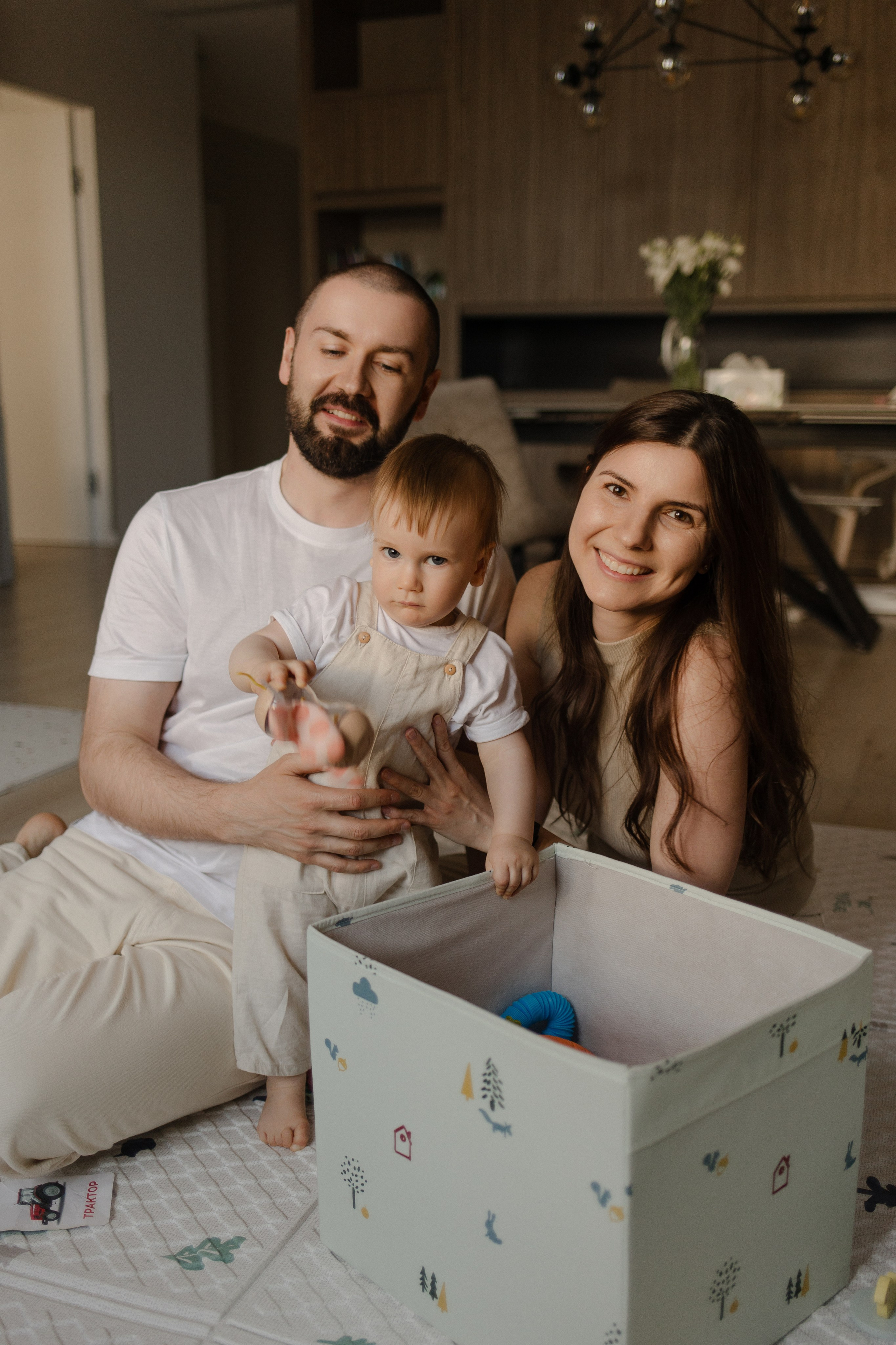 1 год. Семейный и детский фотограф в Москве Кузьмина Мария