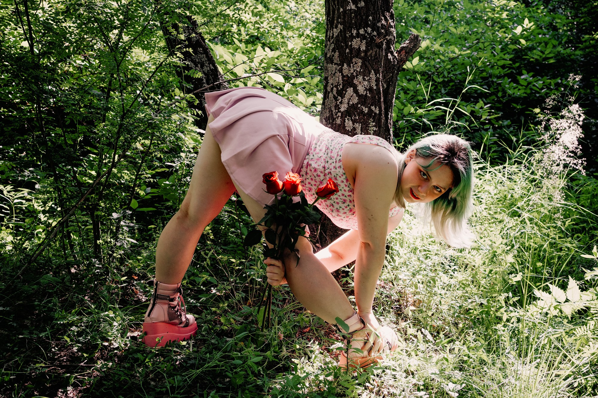 Кэт. В парке Лесоводов. Фотограф