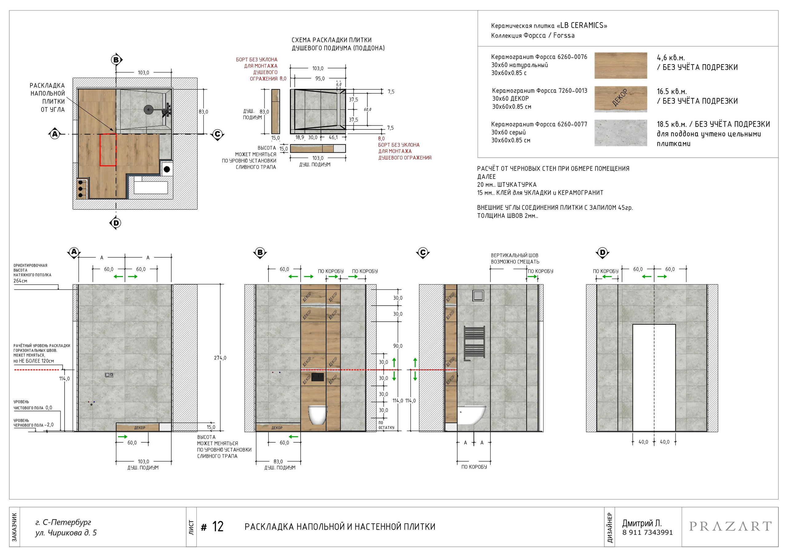 Пример дизайн-проекта интерьера. СПб. Дизайн интерьеров в сочетании с дизайн-проектом — лучший результат!