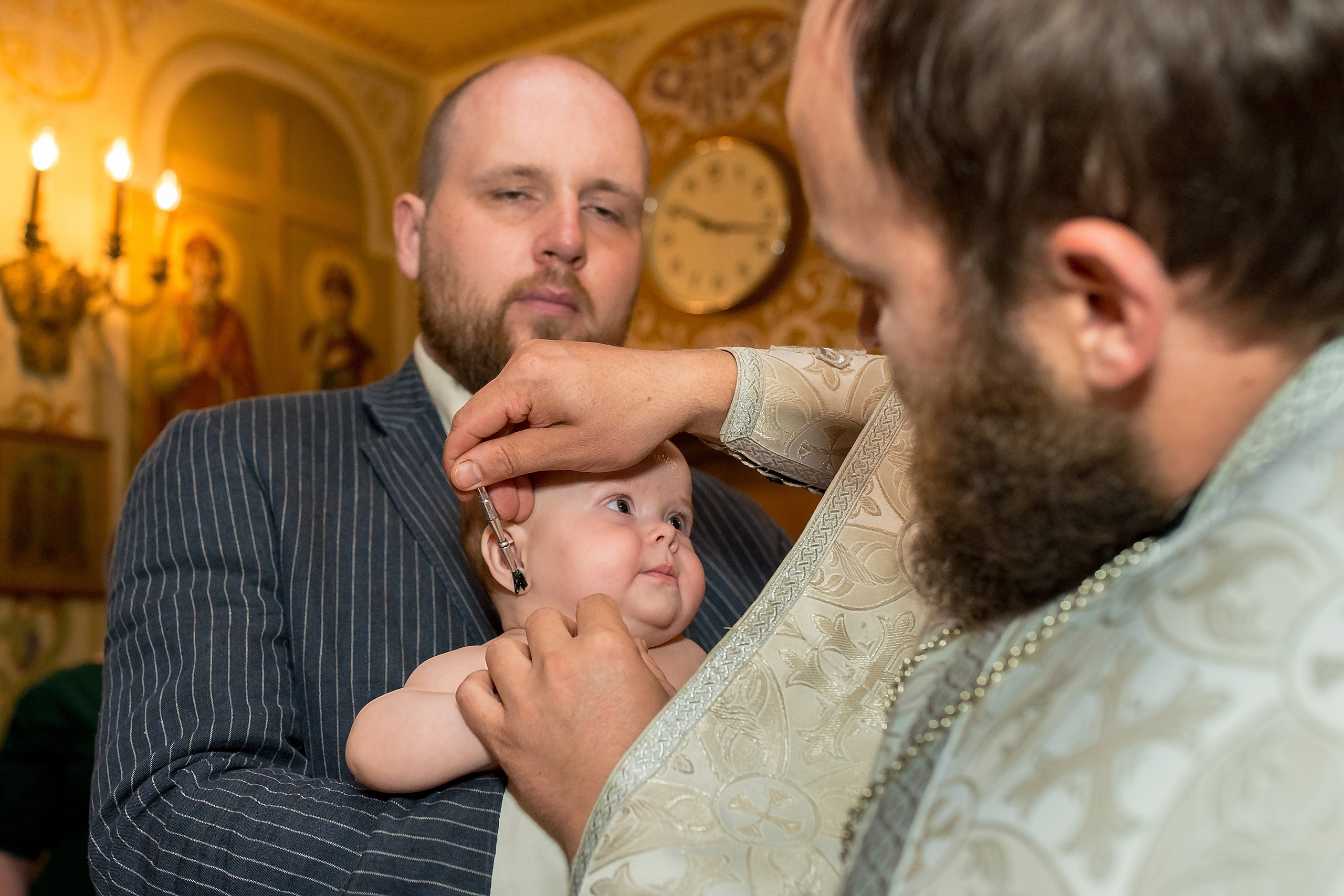 Крещение в Тропарёво. Фотограф Владимир Артамонов