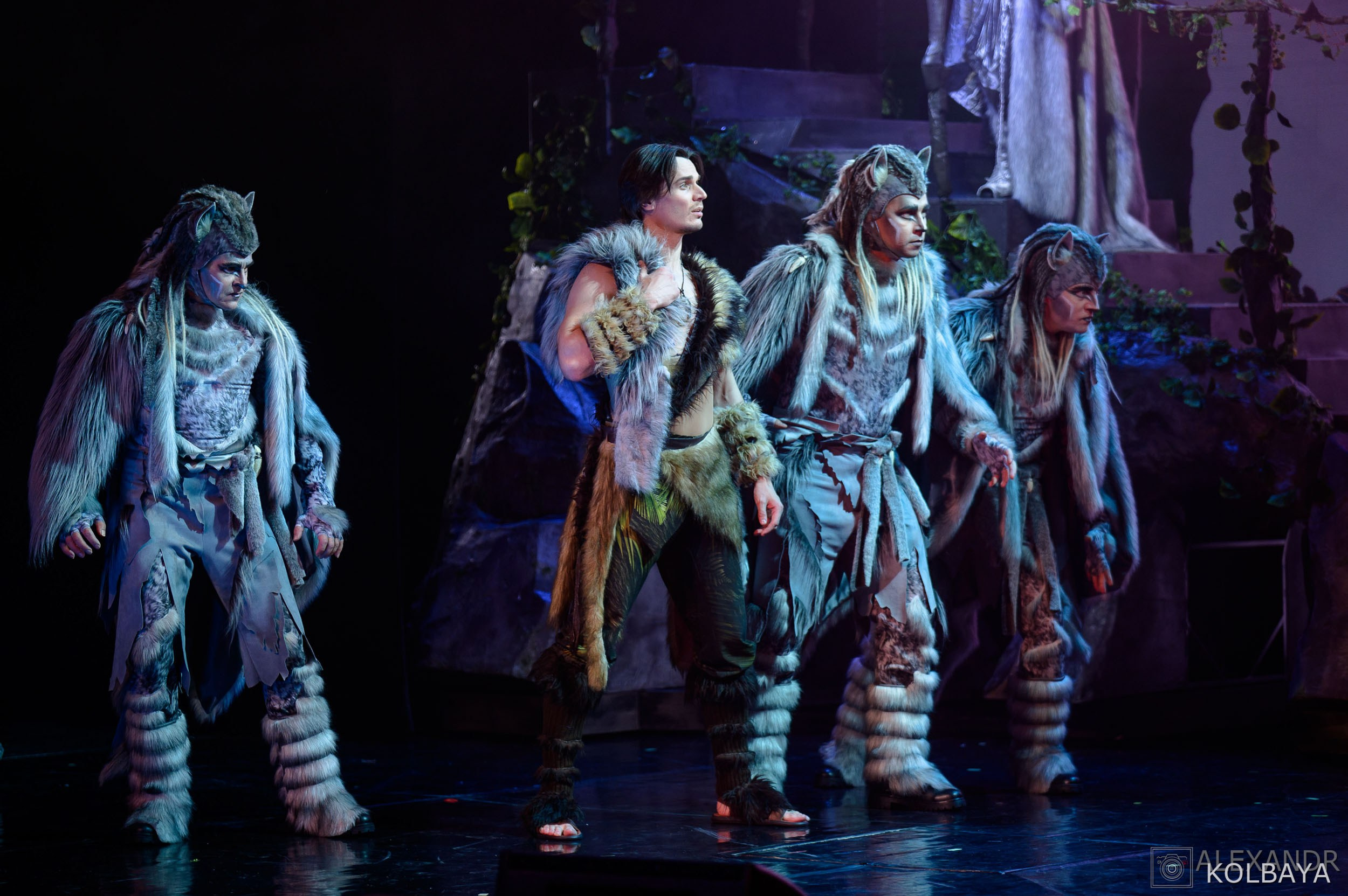 Мюзикл «Маугли». Концертный и театральный репортажный фотограф в Москве Александр Колбая