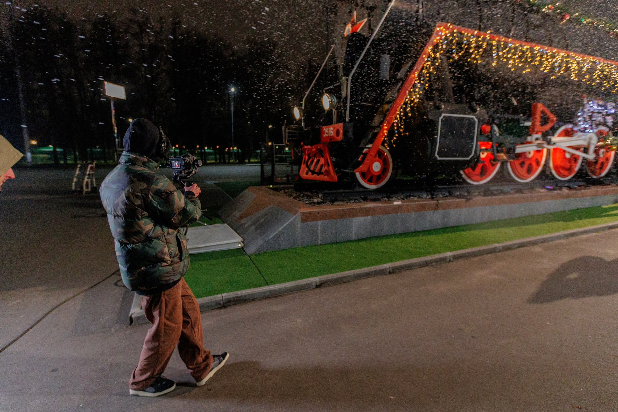 БЭКСТЕЙДЖ СЪËМОК РОЛИКА ДЛЯ ФК ЛОКОМОТИВ. Artem Zenin Photography