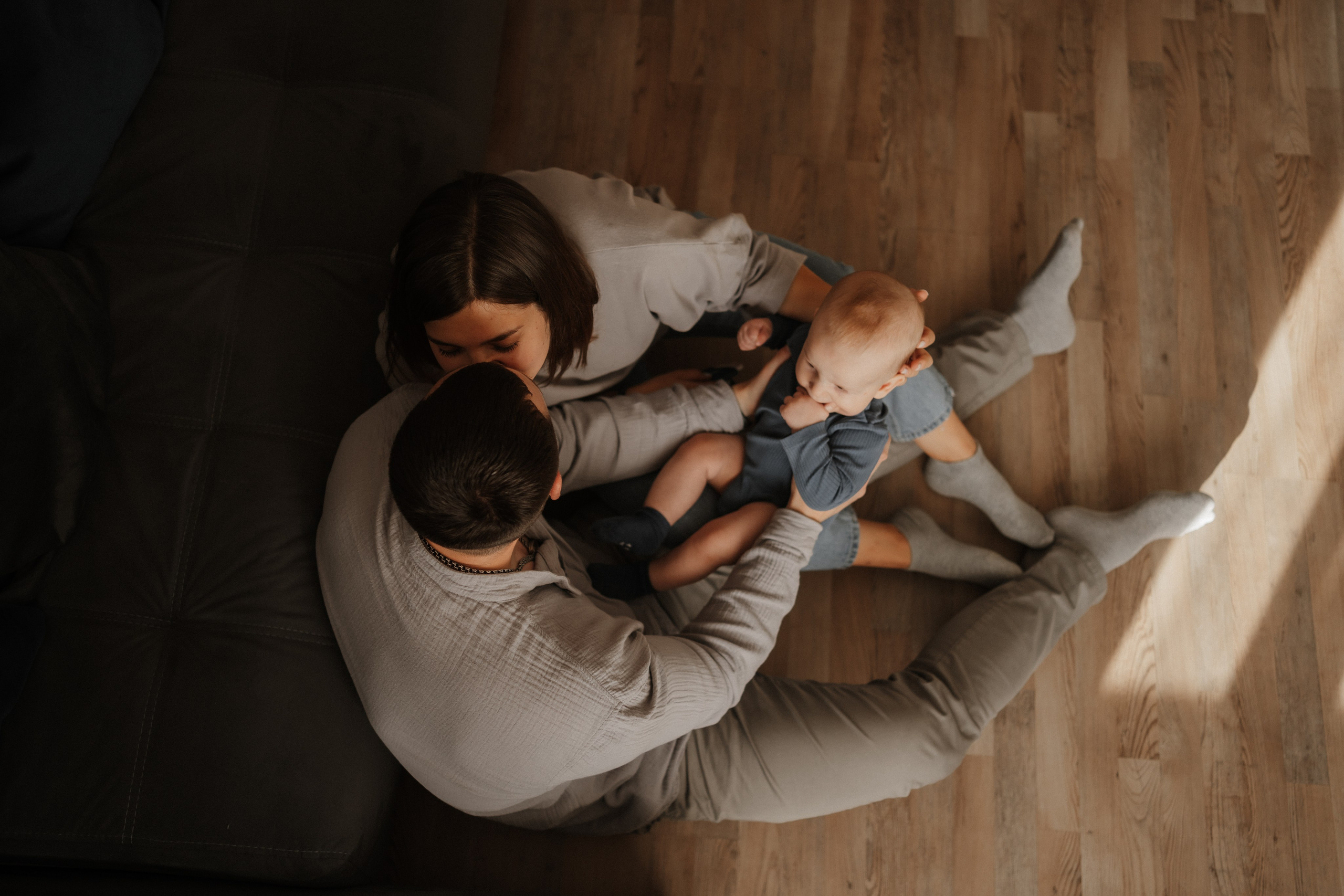 Семейная домашняя фотосъемка в Архангельске. Портретный и свадебный фотограф в Архангельске Елизавета Стрекаловская