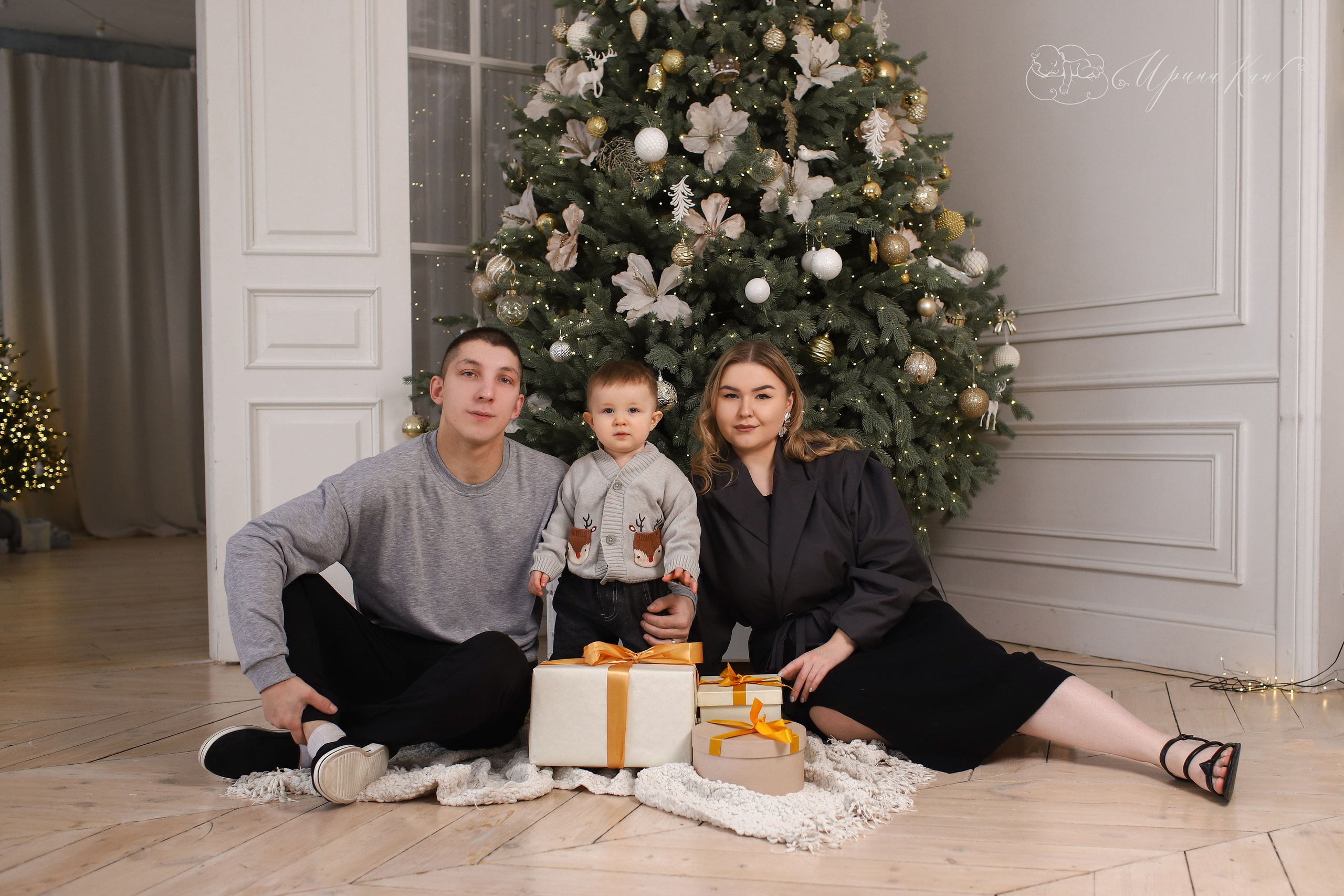 Новогодние фотосессии. Ирина Кан Фотограф новорожденных в Екатеринбурге