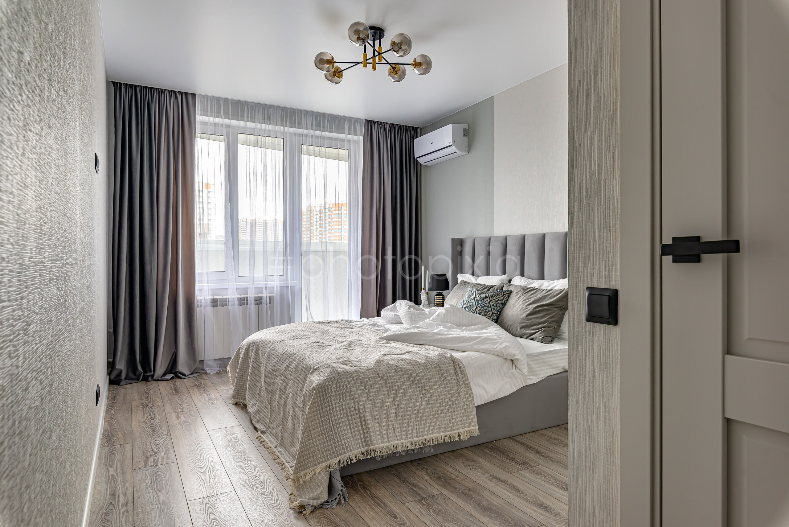 Интерьерная съёмка двухкомнатной квартиры на Волгина. Интерьерная съёмка и виртуальные туры — Интерьерный фотограф Кузнецов Сергей (photopixiq)