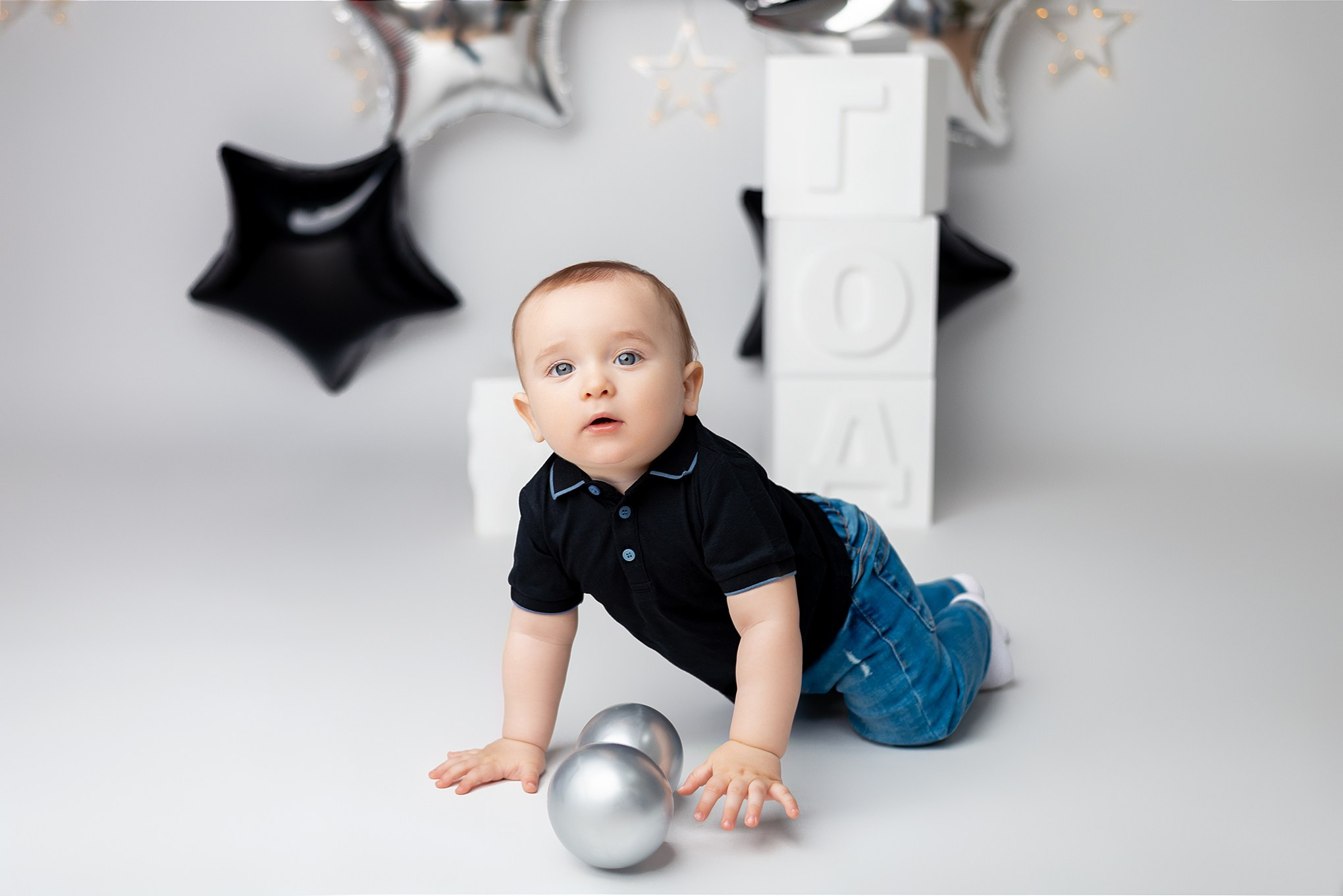 Арсению годик. Детский и семейный фотограф в г. Крымске