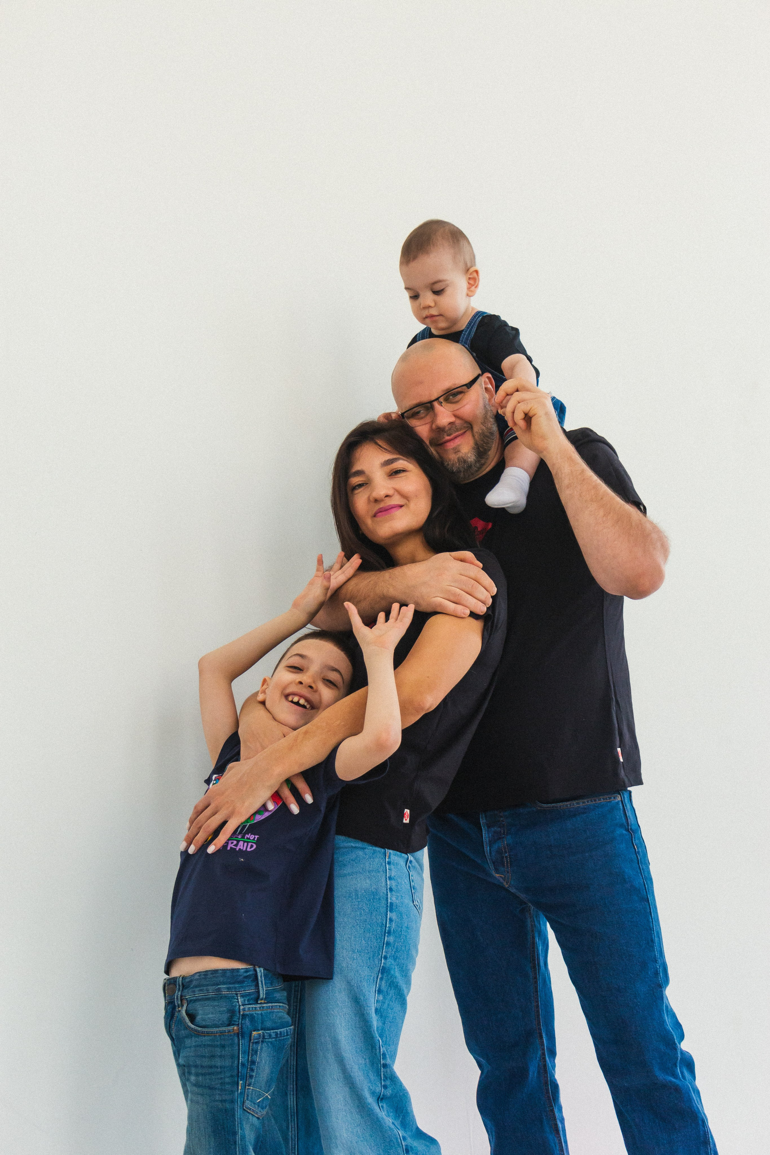 Вика и её семья. Фотограф Благовещенска Яна