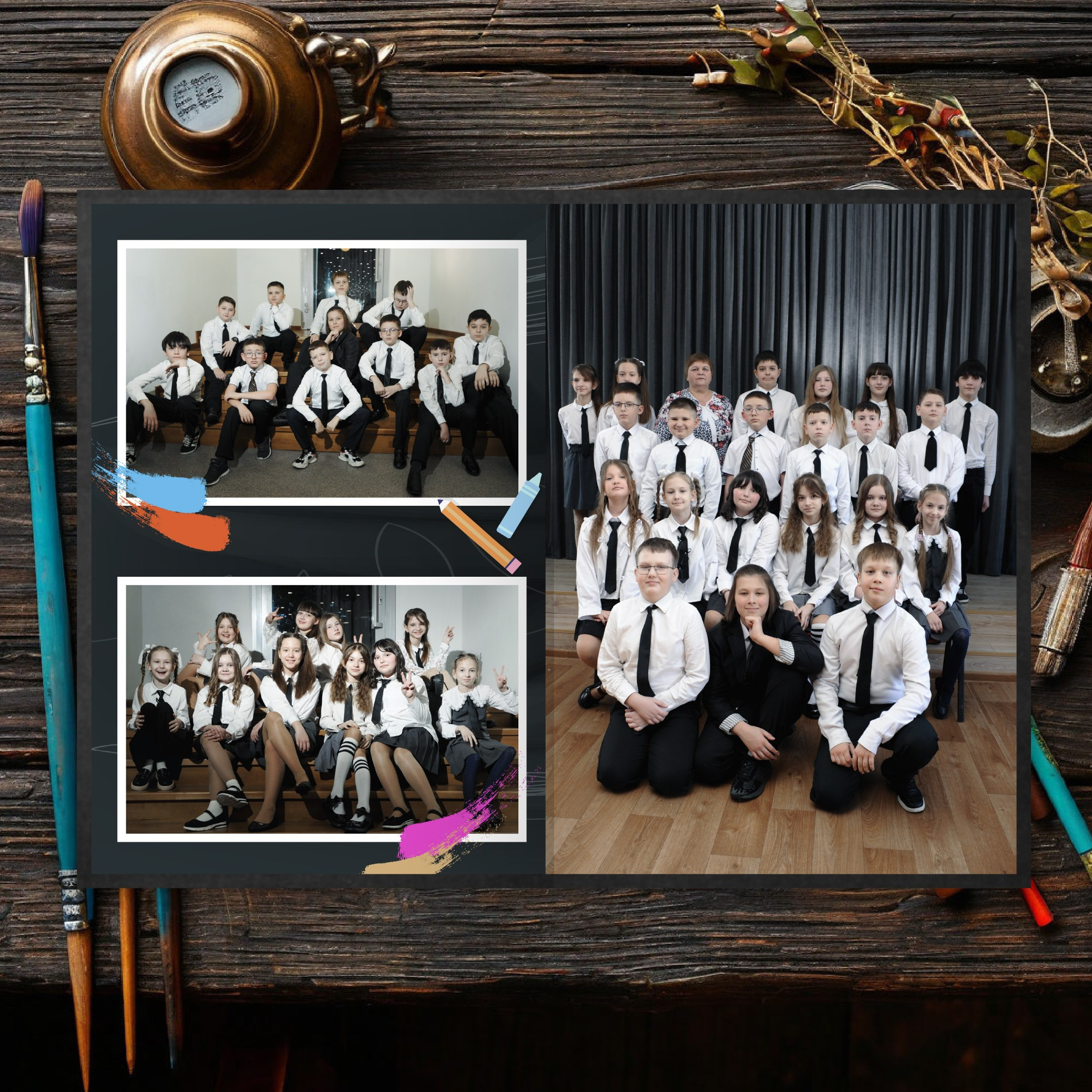 Blackboard. Выпускные альбомы. Фотограф Ксения Борисова