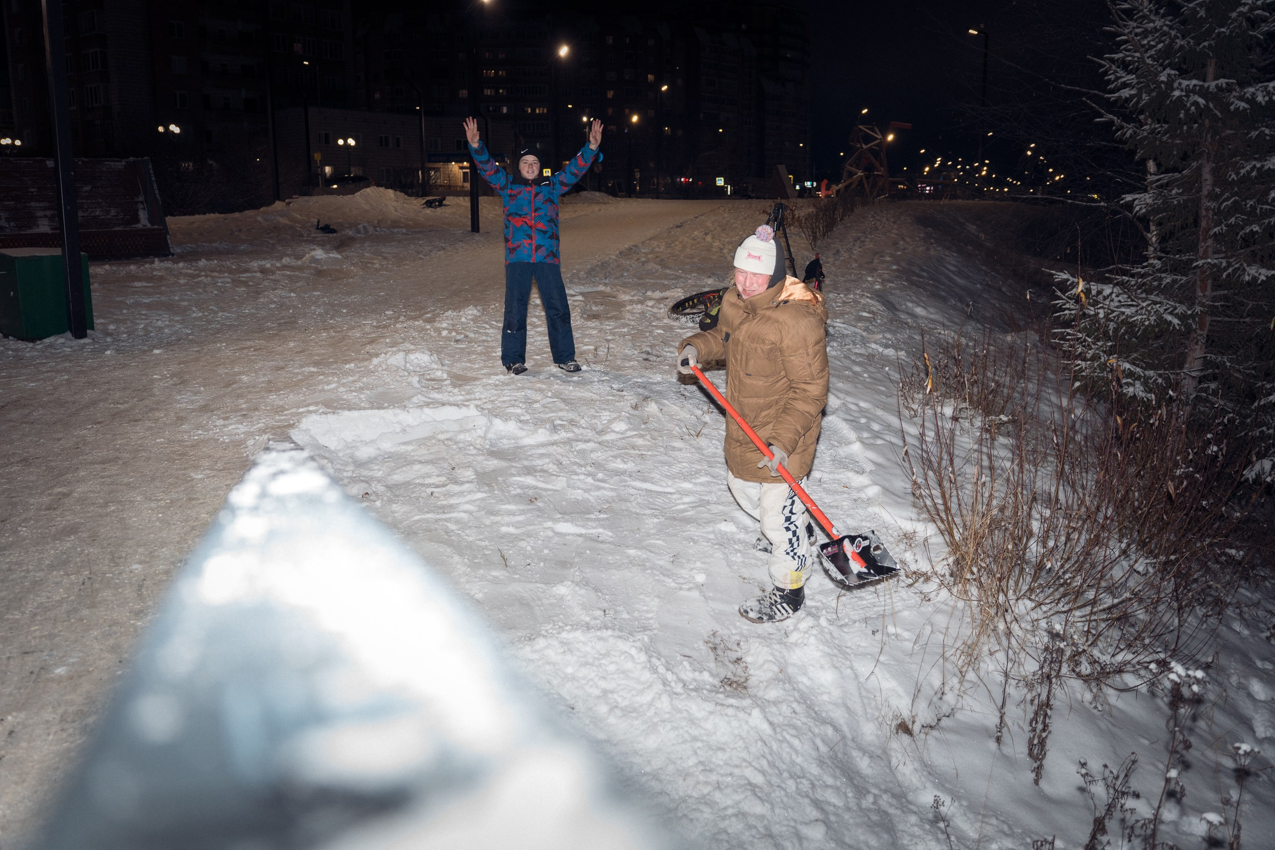 1-я вылазка на спот. Фотограф Ярослав Косов в Ухте