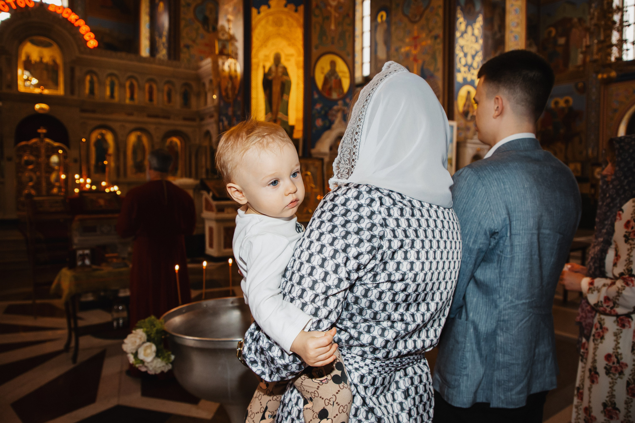 Таинство Крещения в Калининграде. Https://malovafoto.ru