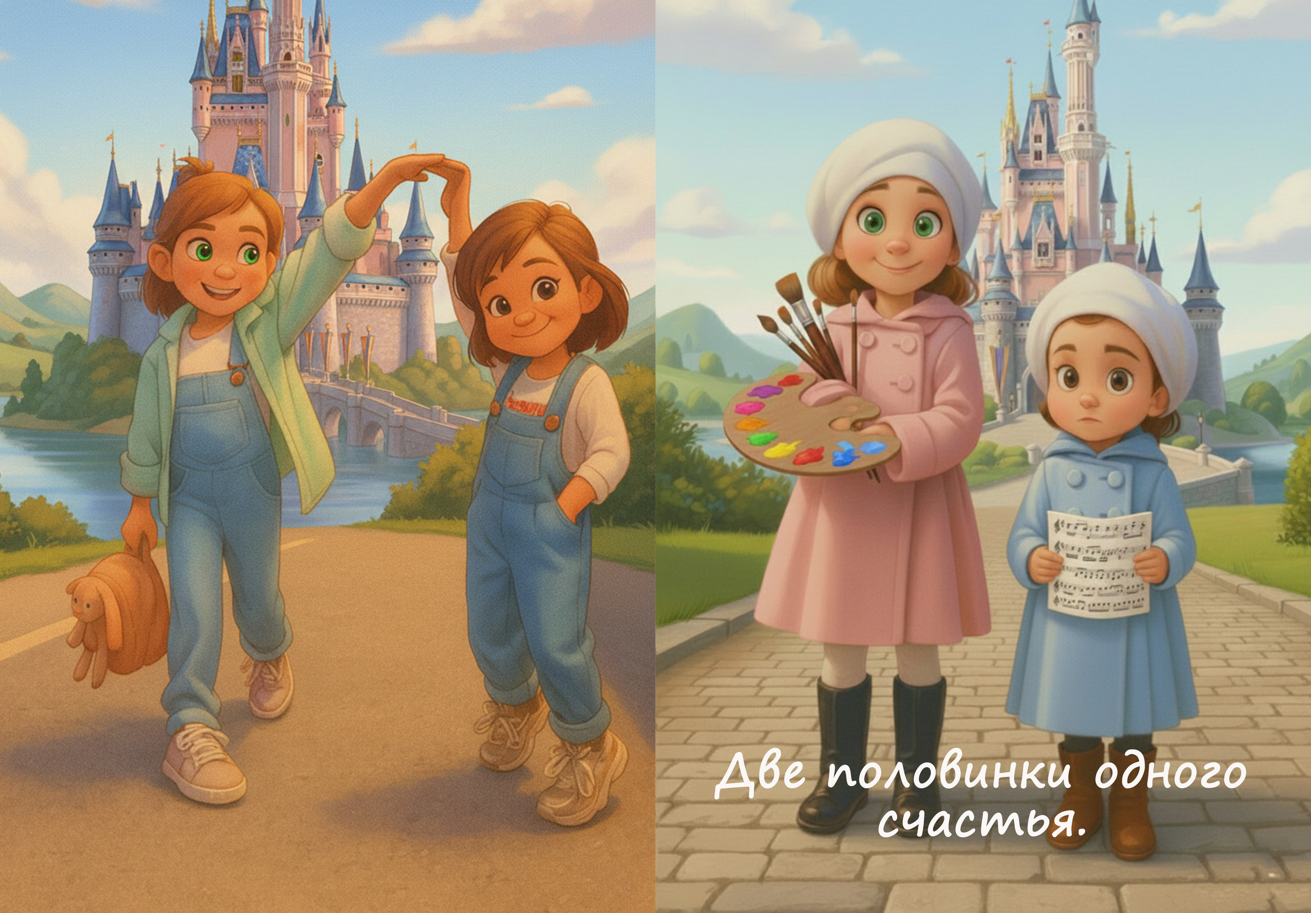 Две половинки одного счастья. Https://malovafoto.ru